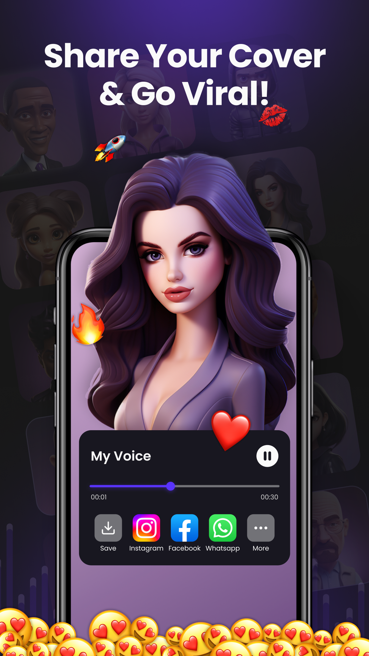 AI Cover & Songs: Music AI App Store screenshot 3