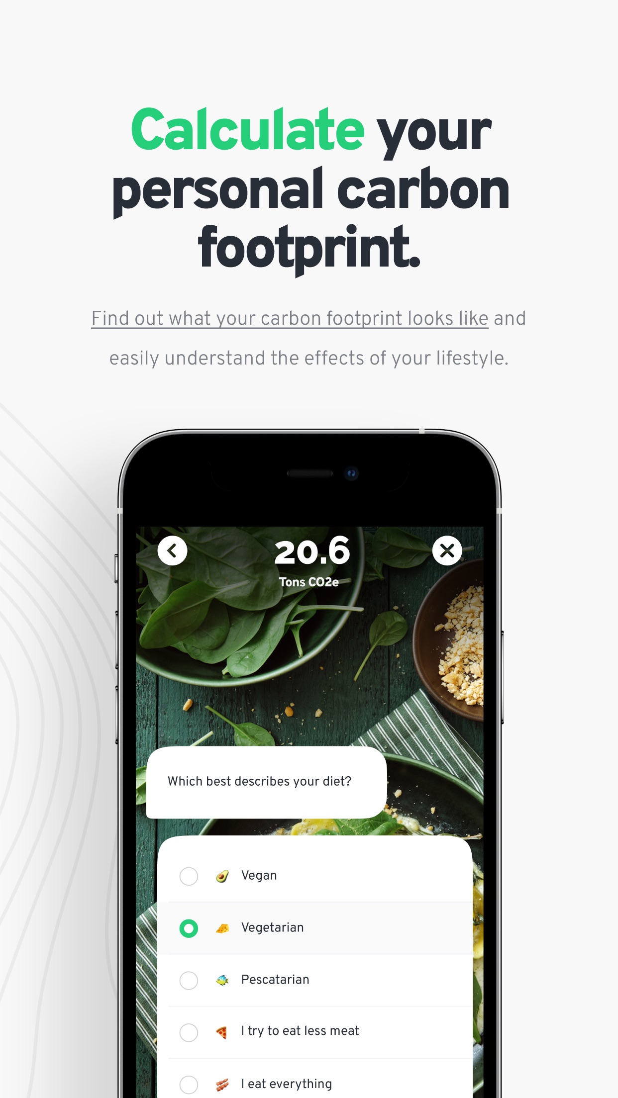 Klima - Fight climate change App Store screenshot 1
