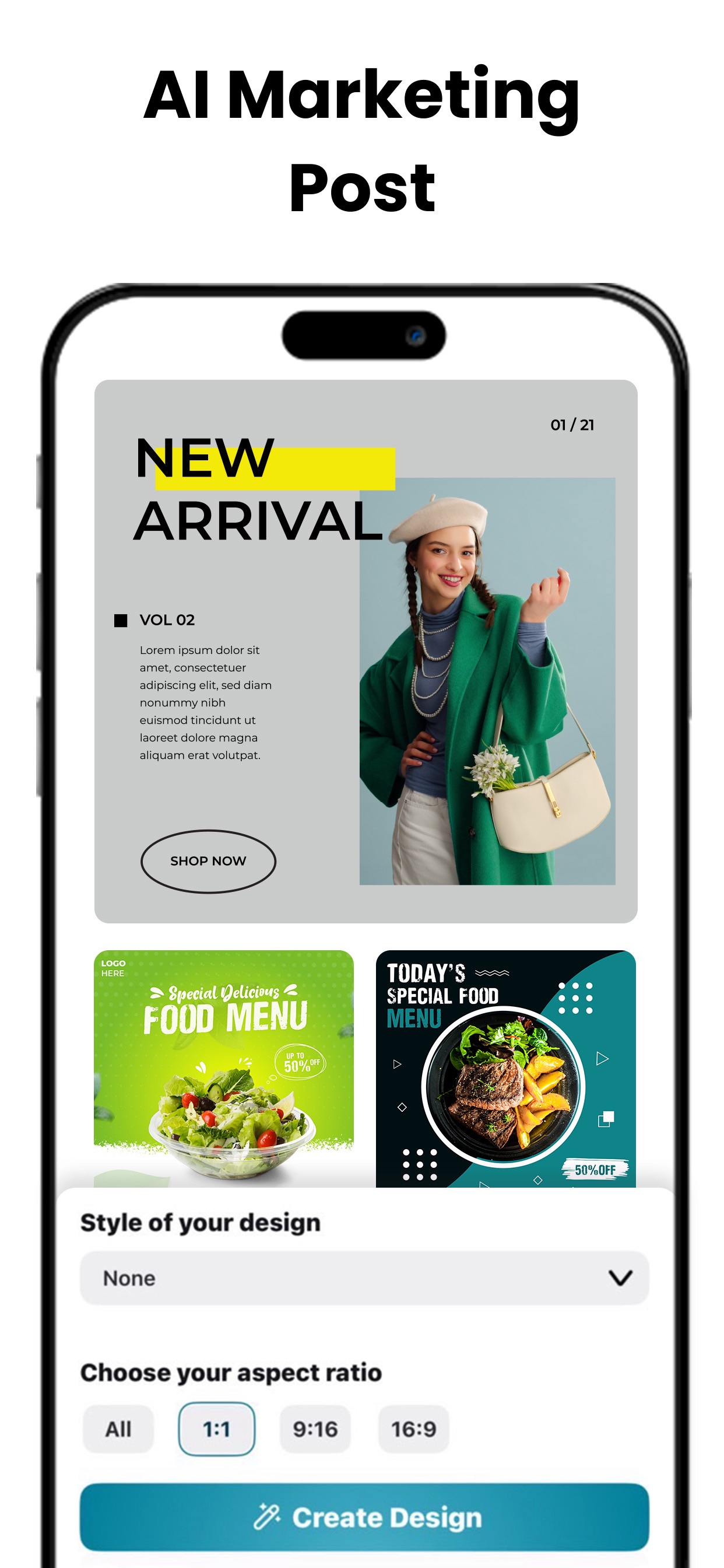Promeo - AI Marketing Studio App Store screenshot 3