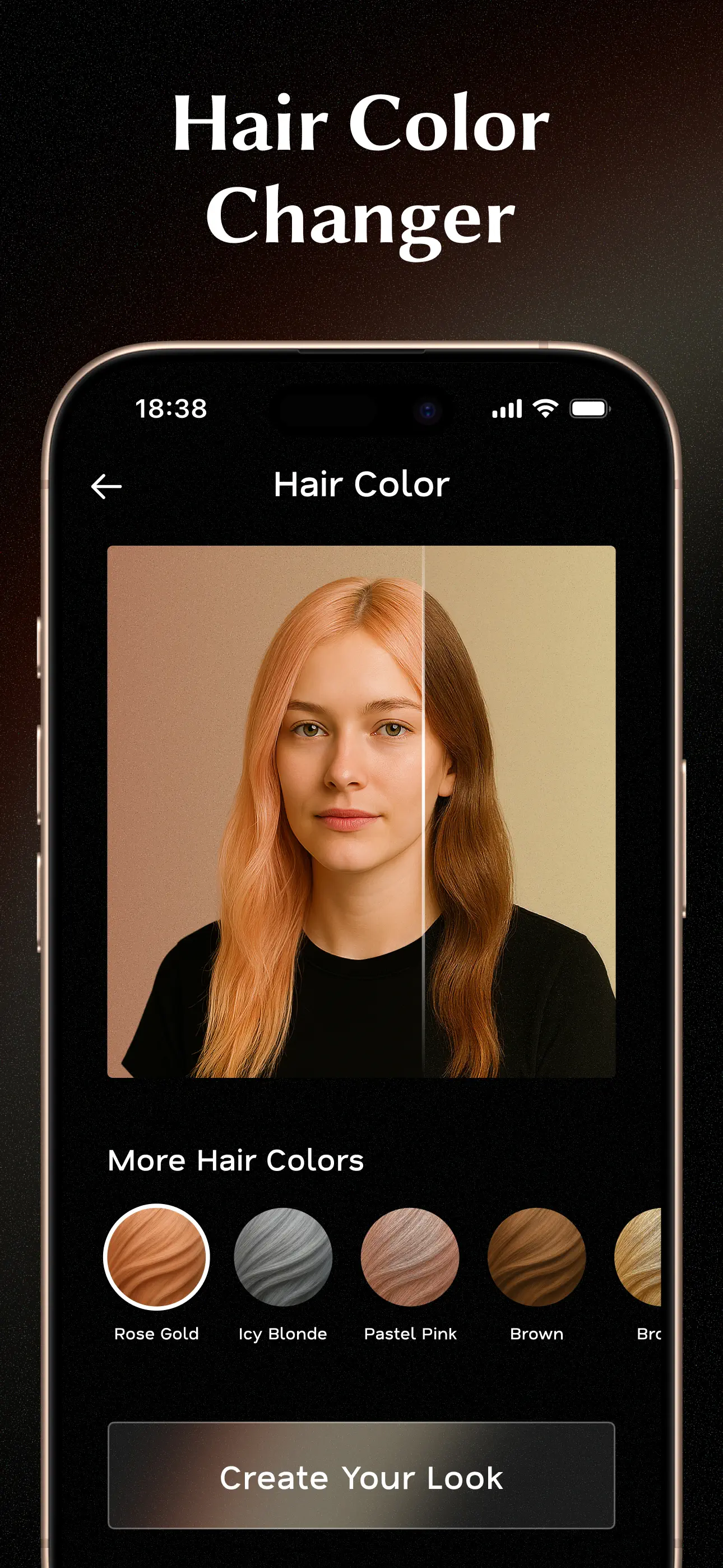 Glowify - AI Hairstyle Try On App Store screenshot 2