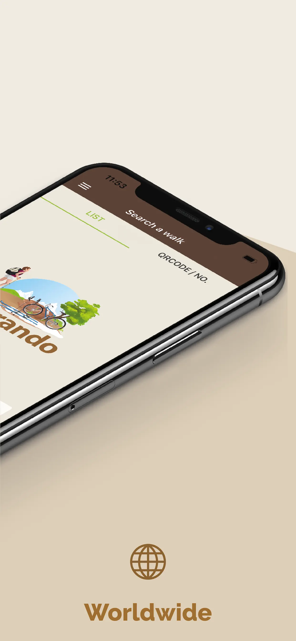 Visorando Walking Routes App Store screenshot 1