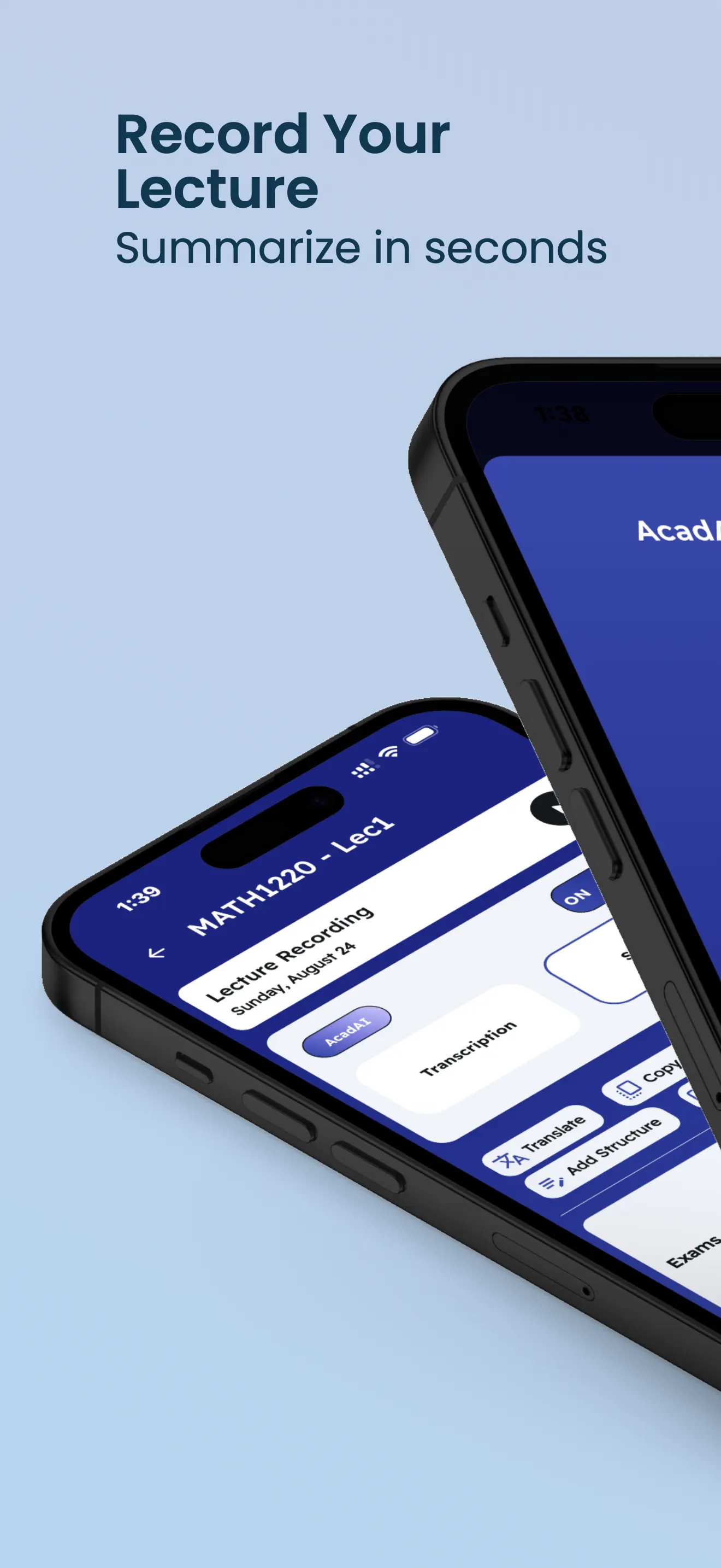 AcadAI App Store screenshot 1