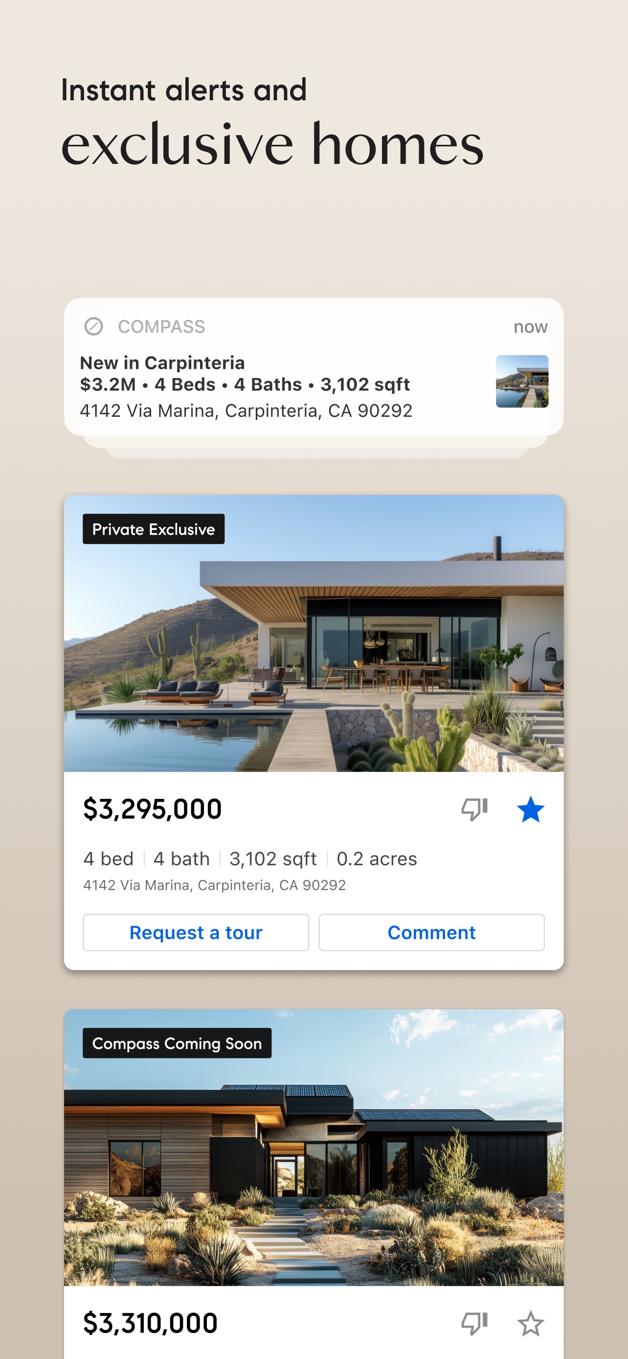 Compass: Real Estate & Homes App Store screenshot 1