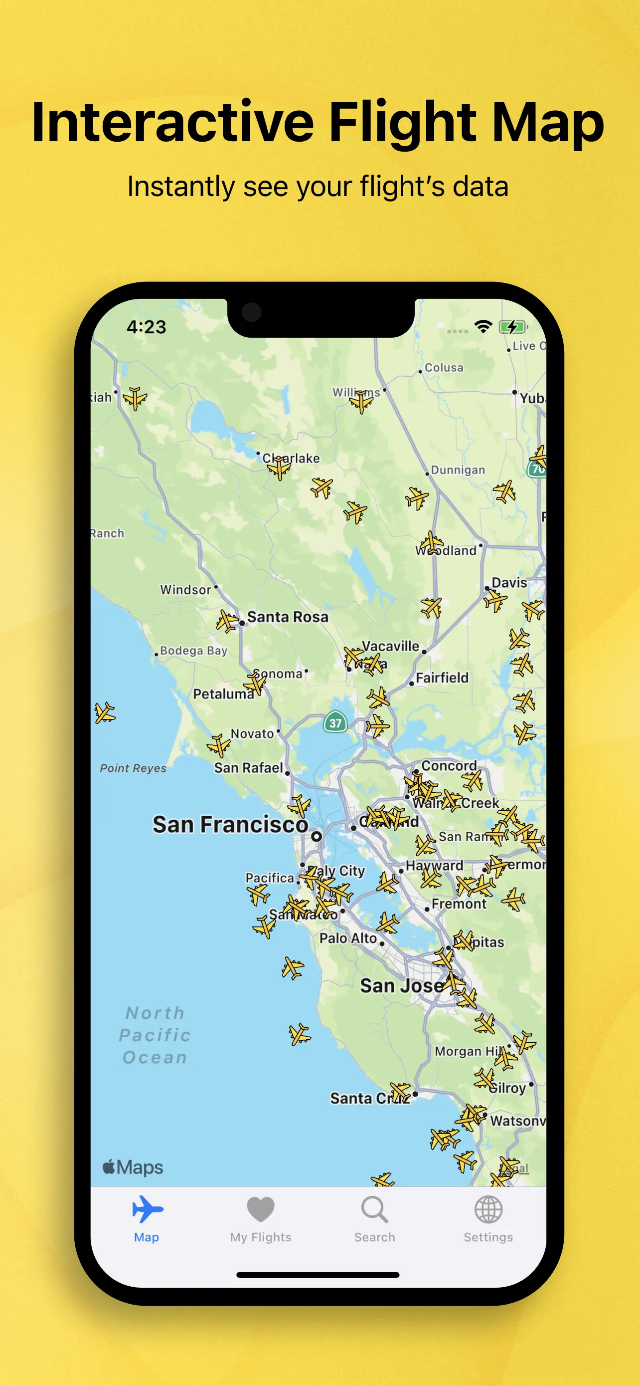 Flight Tracker Live App Store screenshot 3