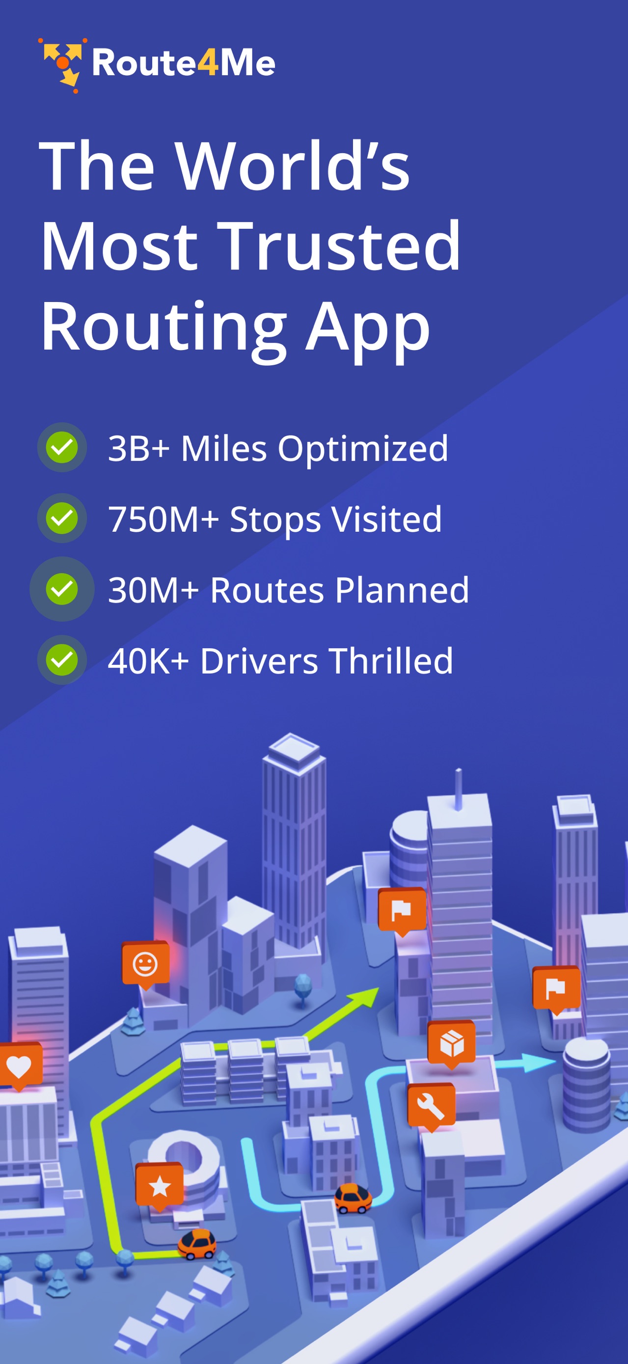 Route4Me Route Planner App Store screenshot 2