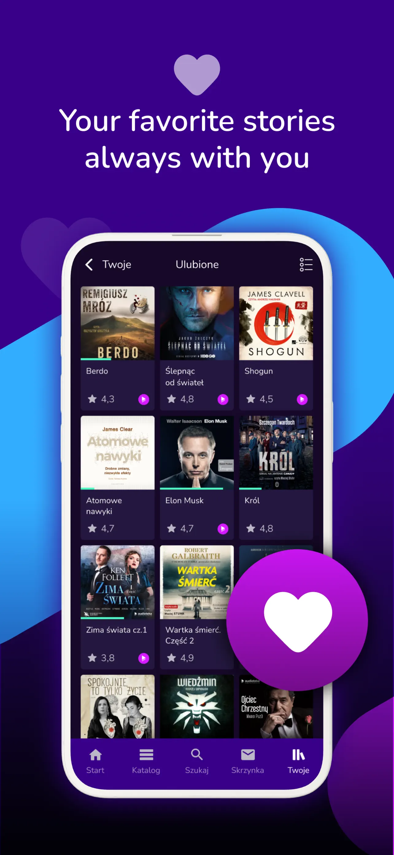 Audioteka App Store screenshot 3