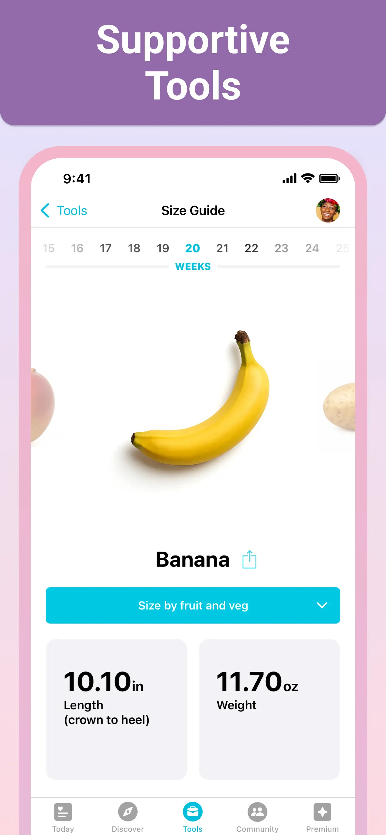 Pregnancy + | Tracker App App Store screenshot 3