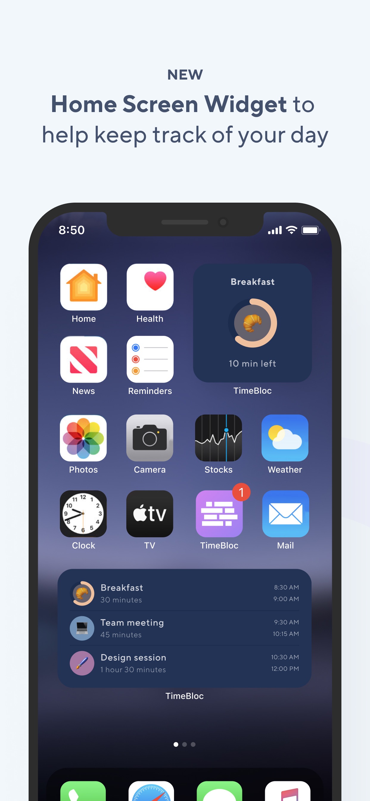 TimeBloc - Daily Planner App Store screenshot 3