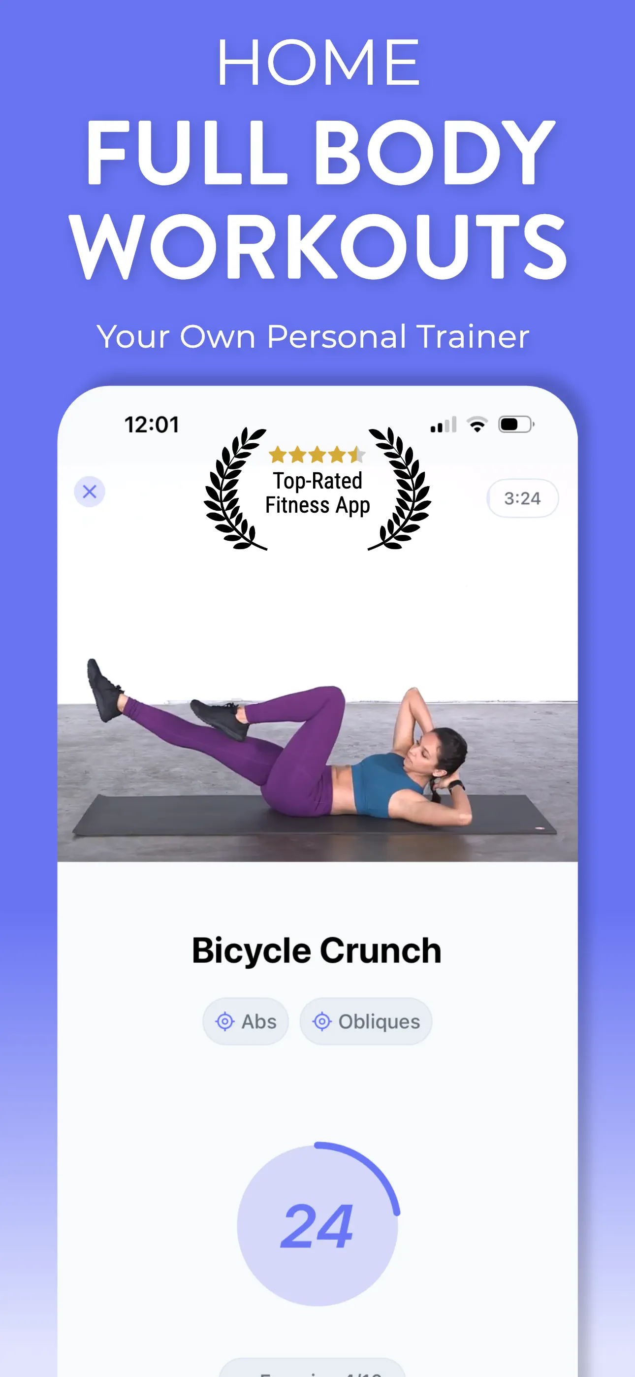 Daily Workouts - Home Fitness App Store screenshot 1