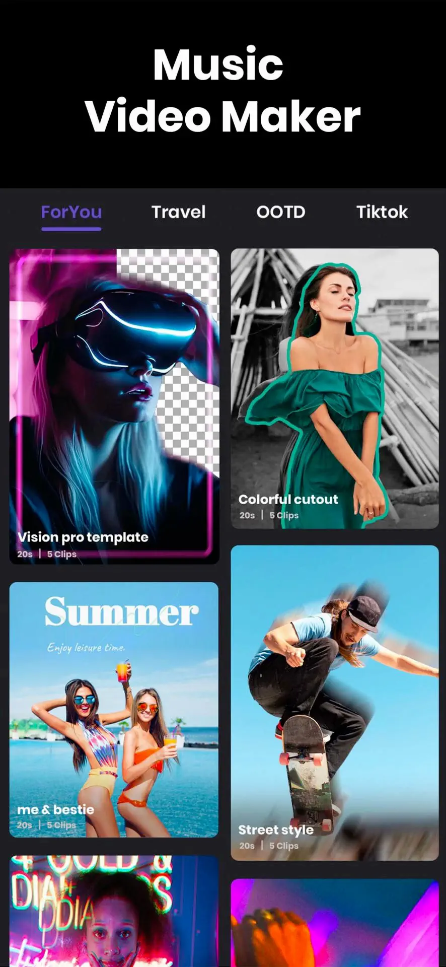 AI Video Editor - VidMa Cut AI App Store screenshot 1
