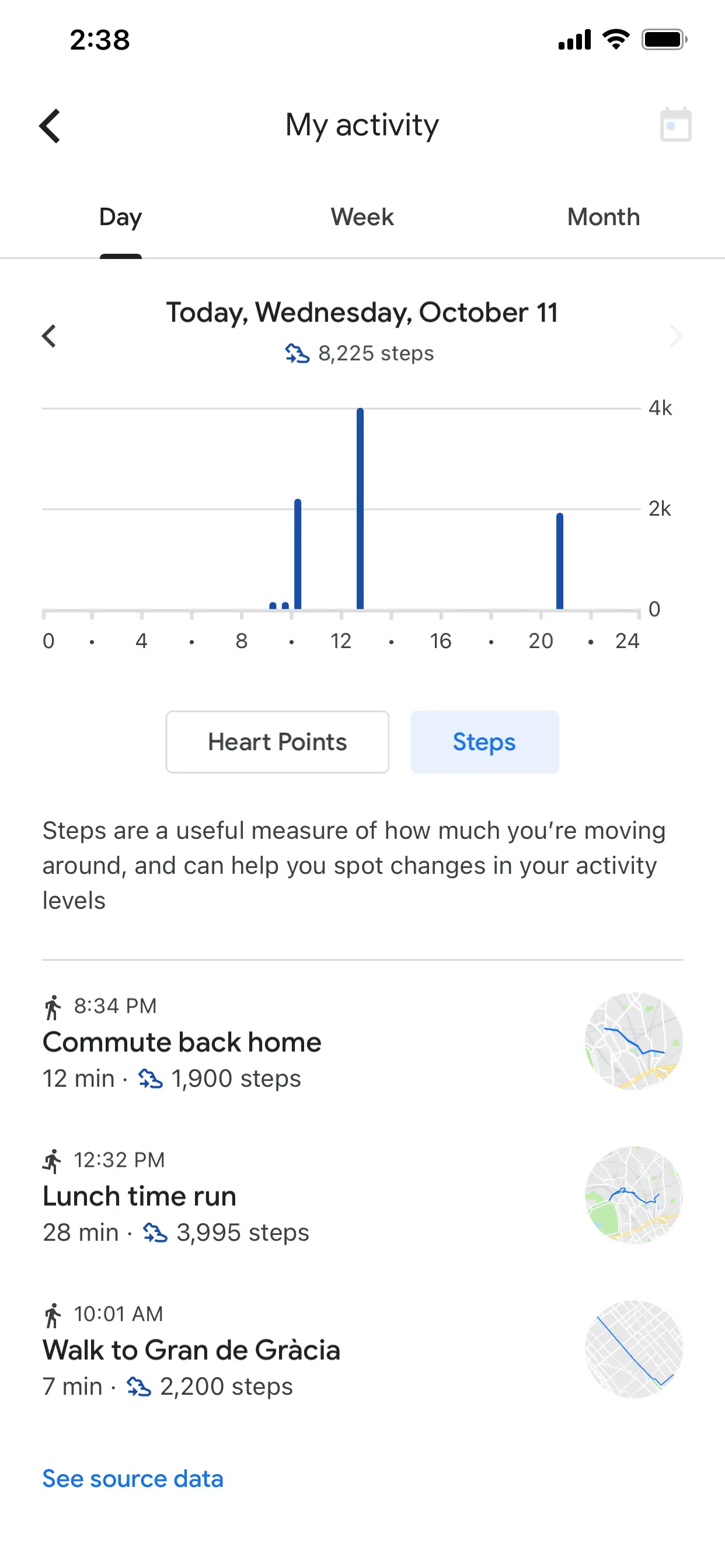 Google Fit: Activity Tracker App Store screenshot 2