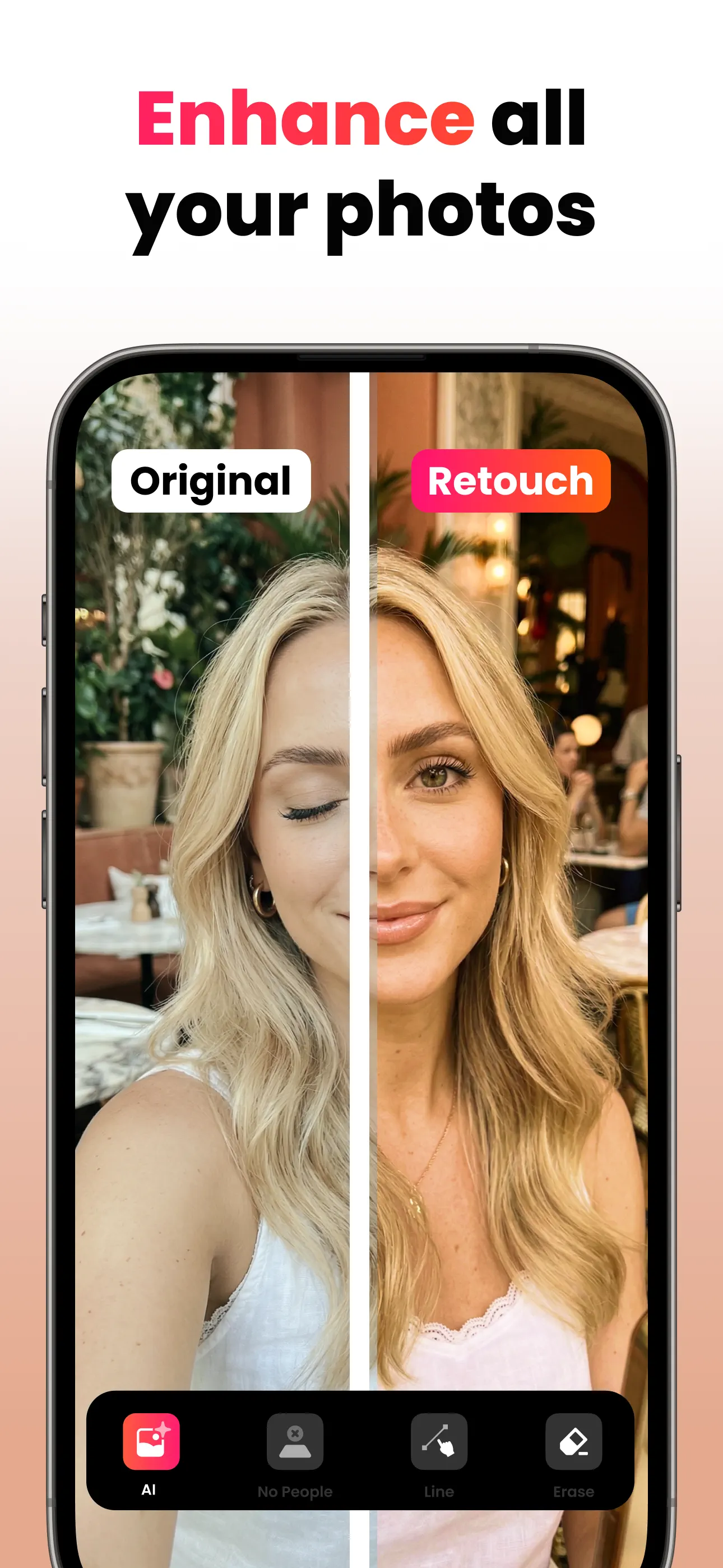 Retouch AI - Remove Objects App Store screenshot 2