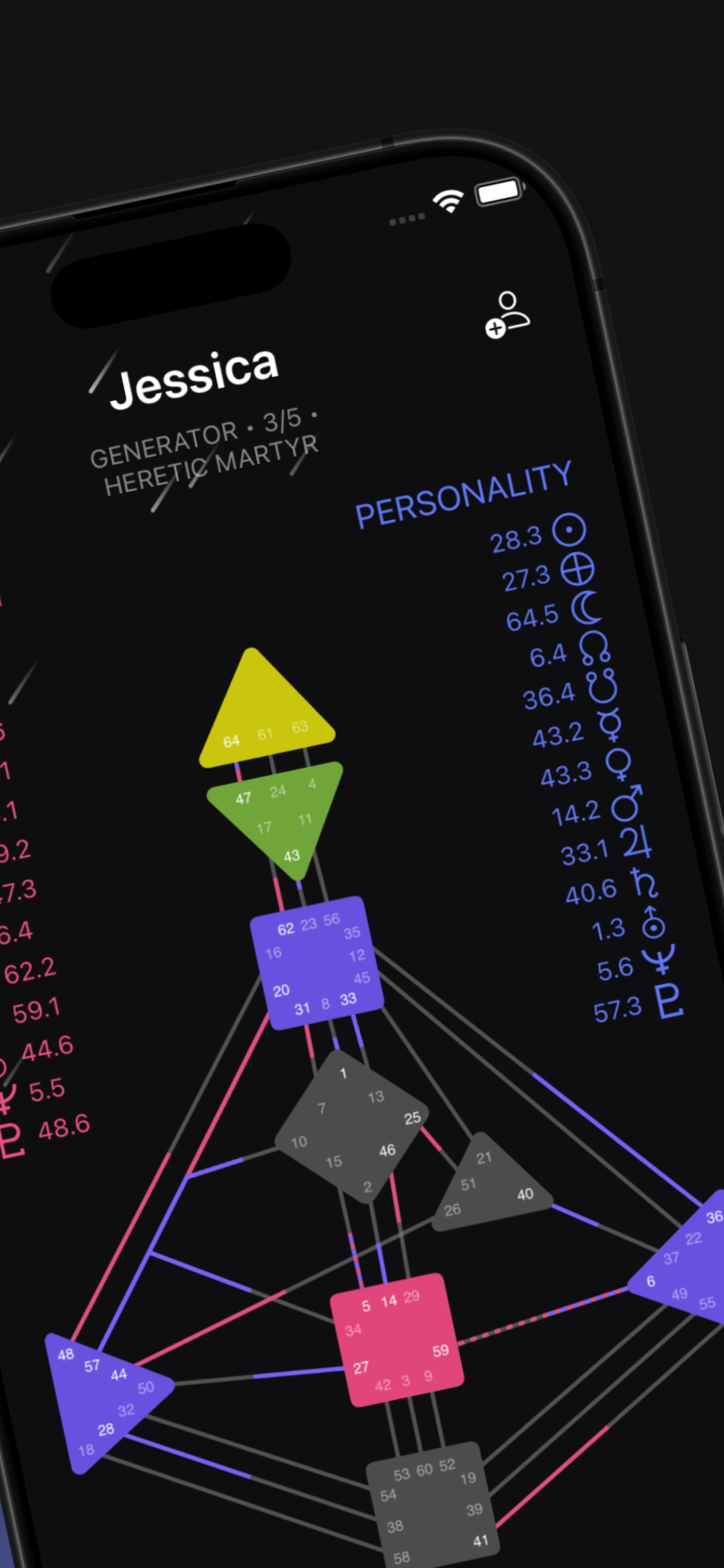 Human Design: HD Birth Chart App Store screenshot 3