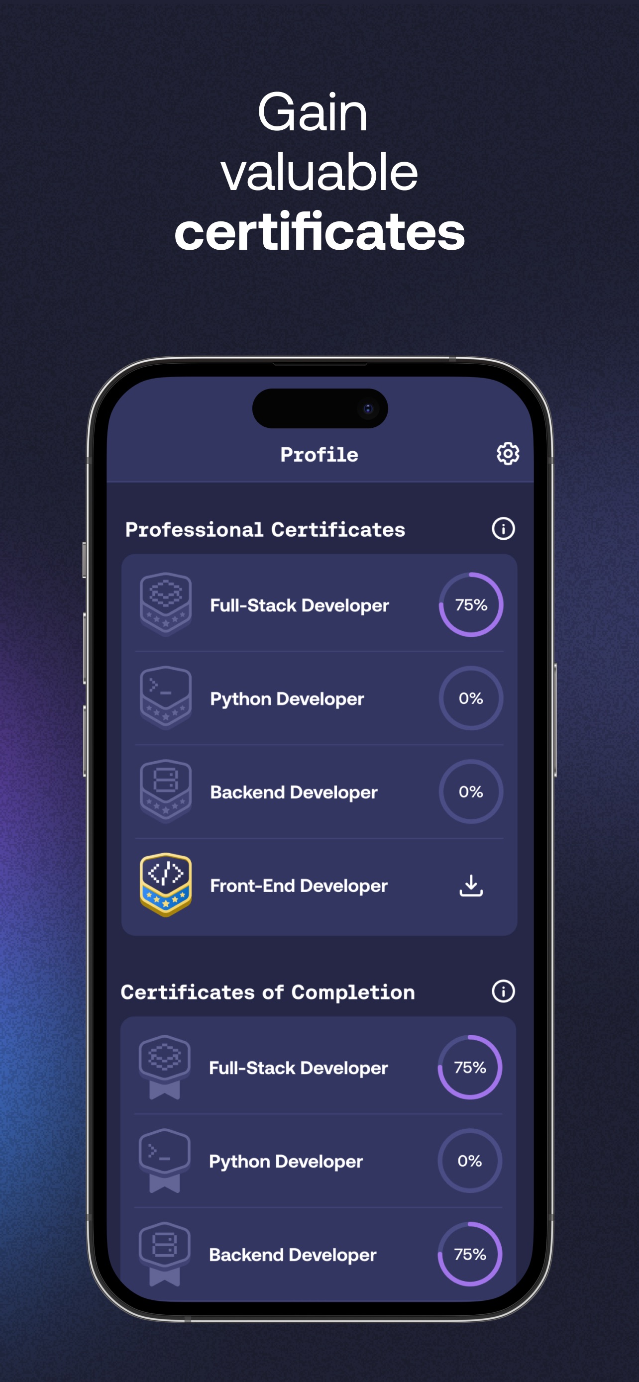Mimo: Learn Coding/Programming App Store screenshot 1