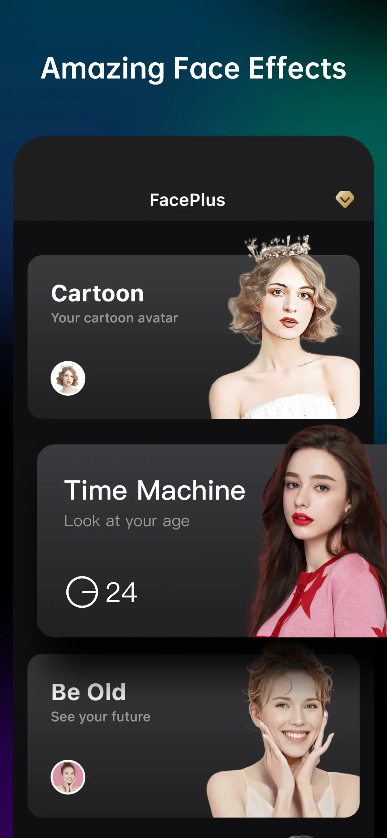 FacePlus - Face Effects App Store screenshot 3
