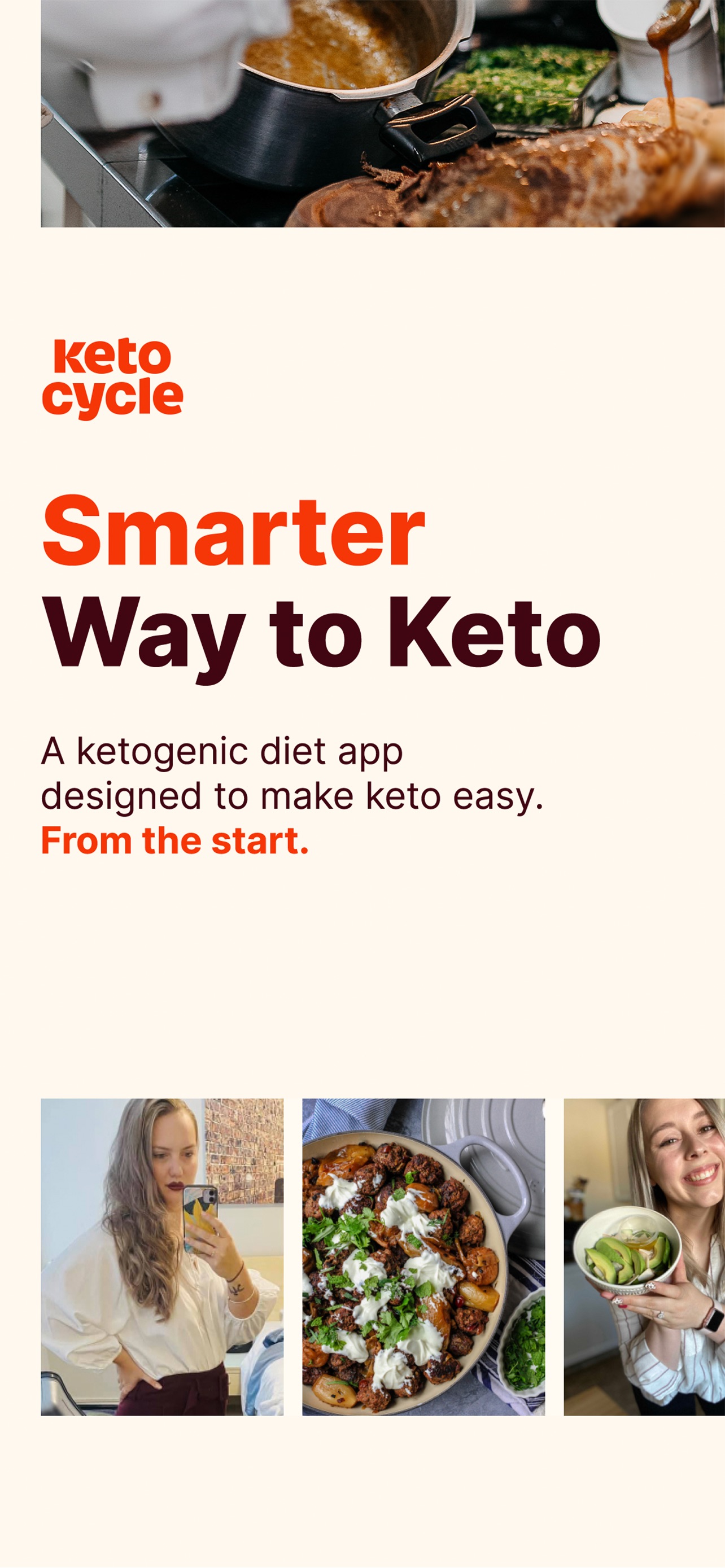 Keto Cycle: Keto Diet App App Store screenshot 3