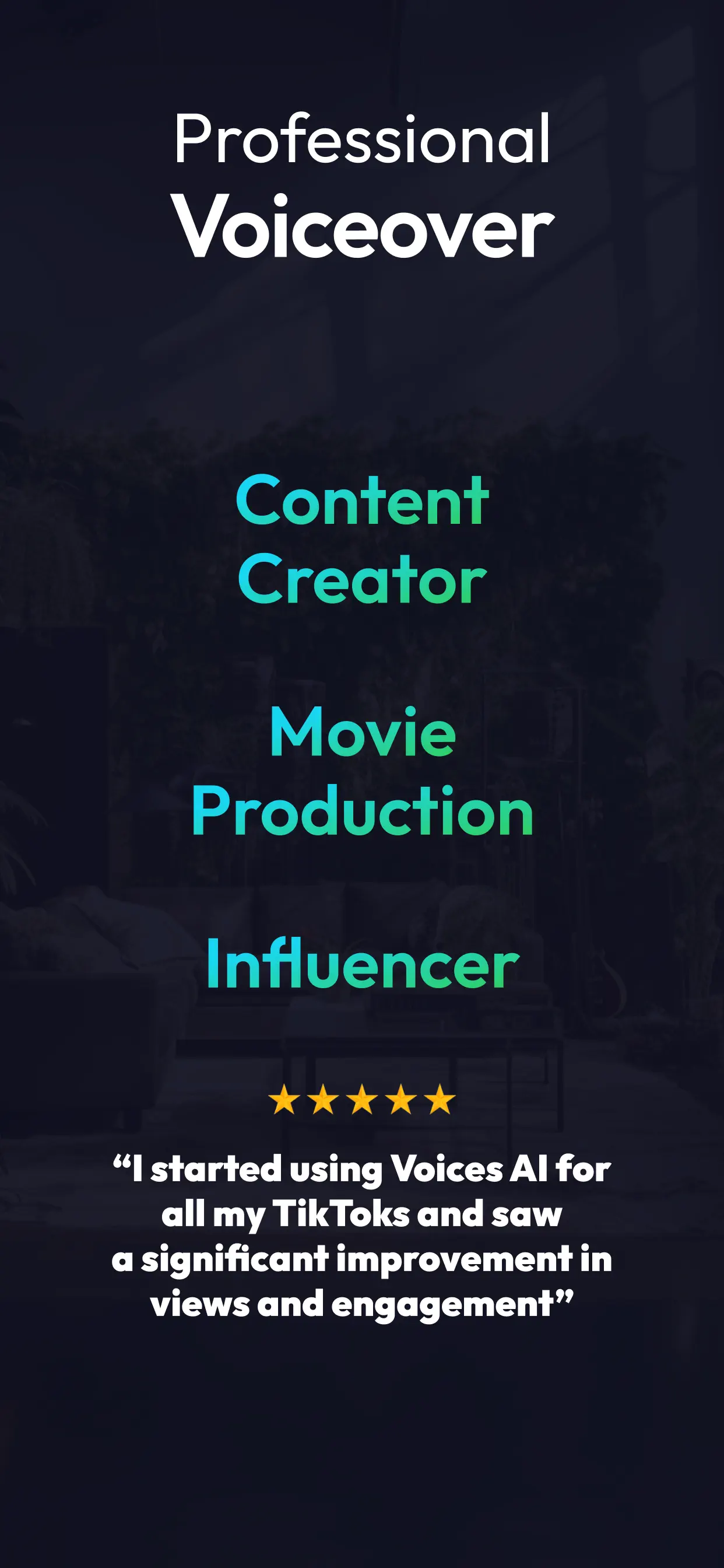 Voices AI: Change Your Voice App Store screenshot 2