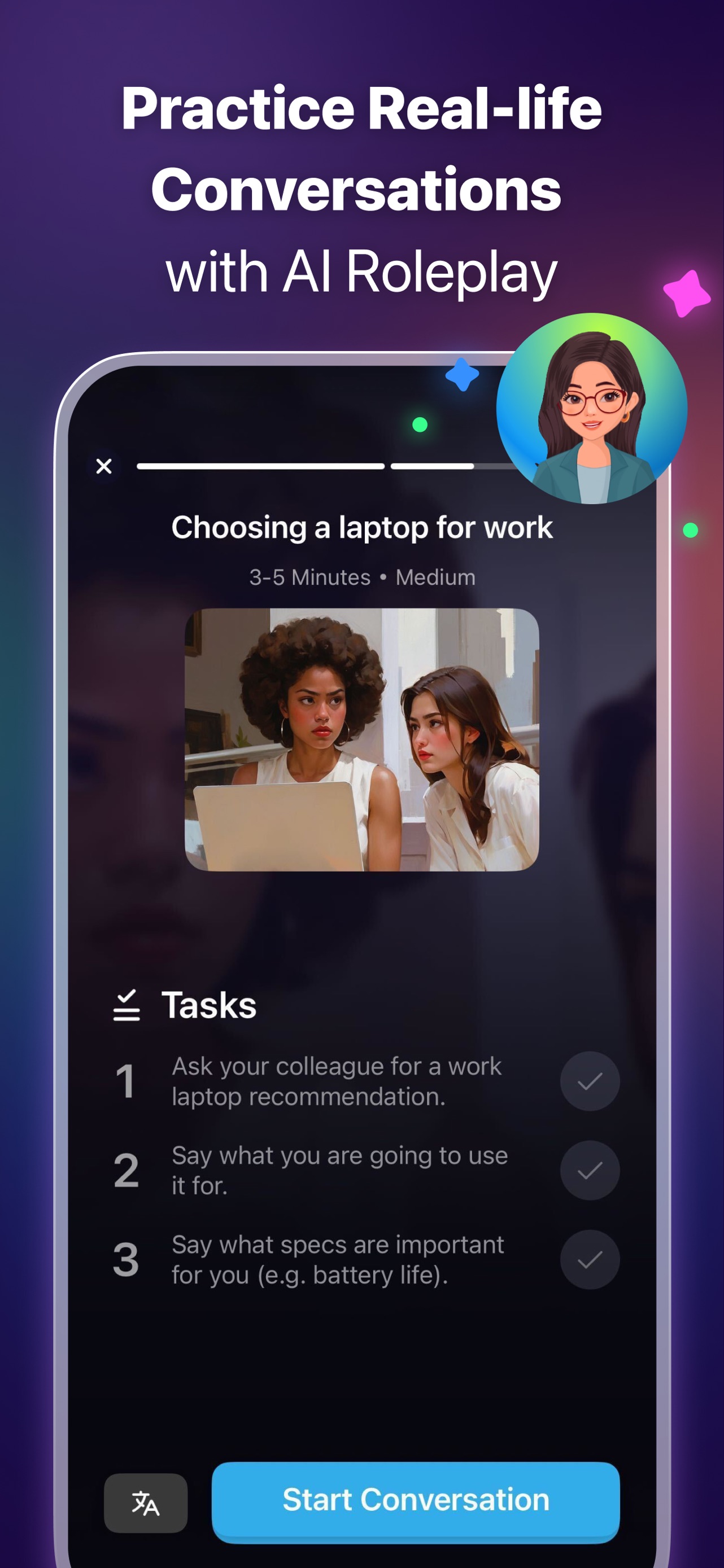 ELSA Speak - English Learning App Store screenshot 1