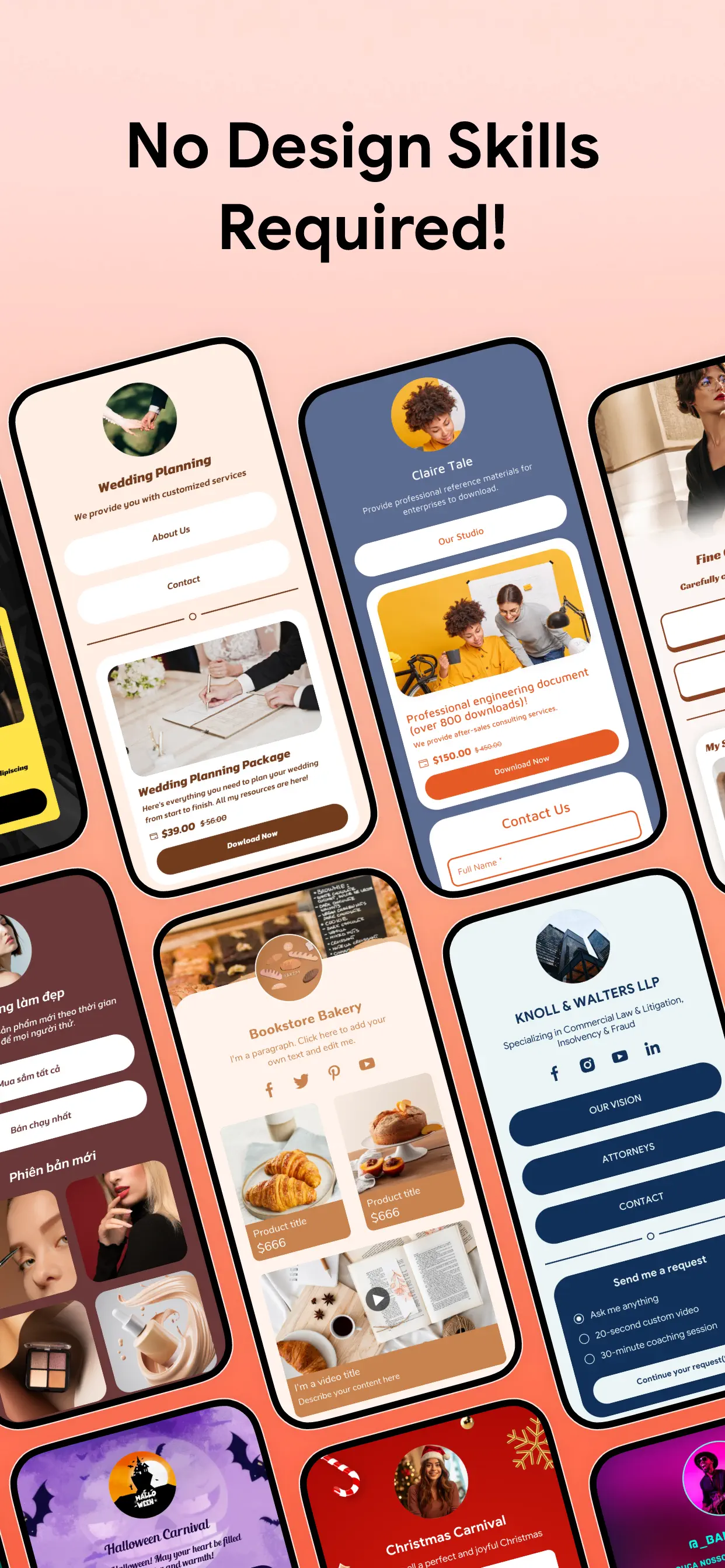 Linkbio - Link in Bio Builder App Store screenshot 2