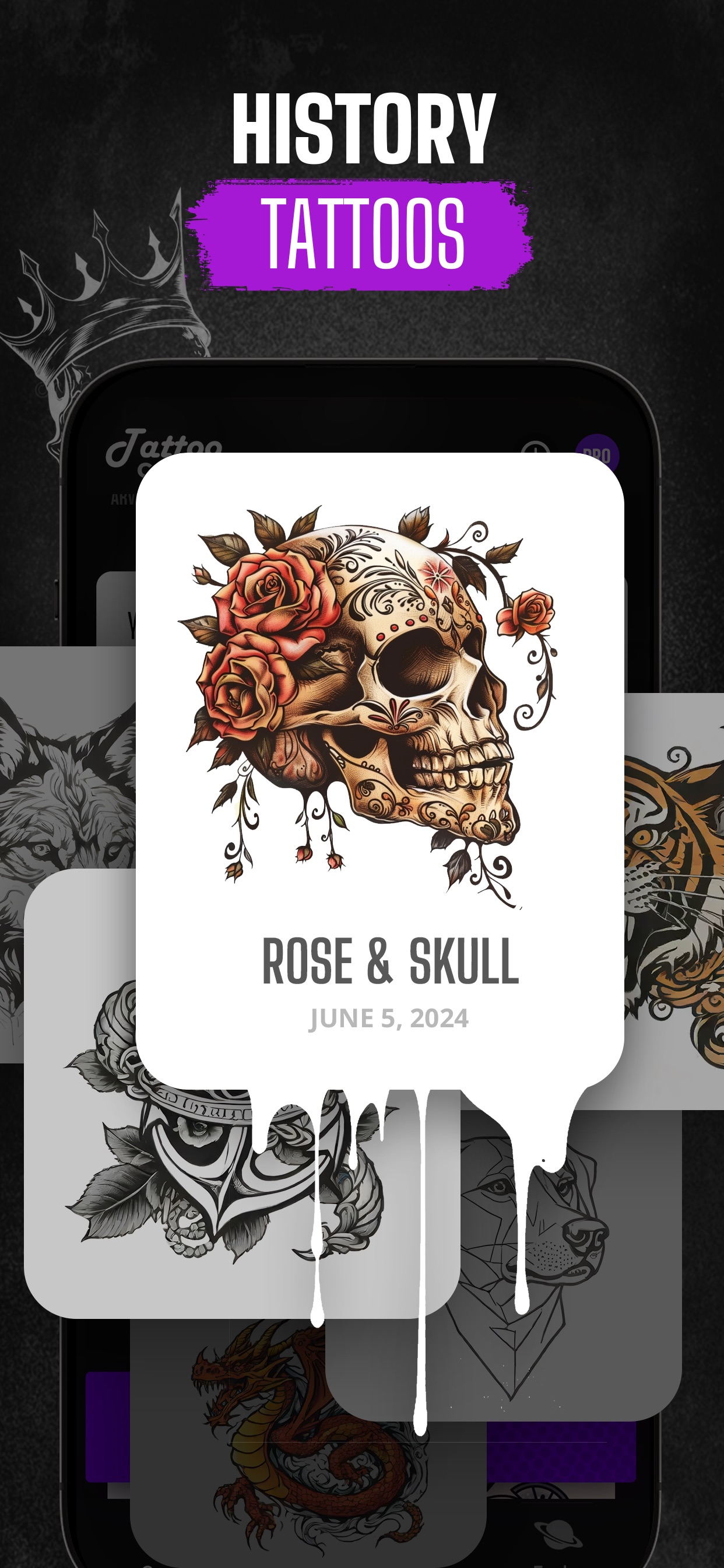 Next Ink: AI Tattoo Design App Store screenshot 2
