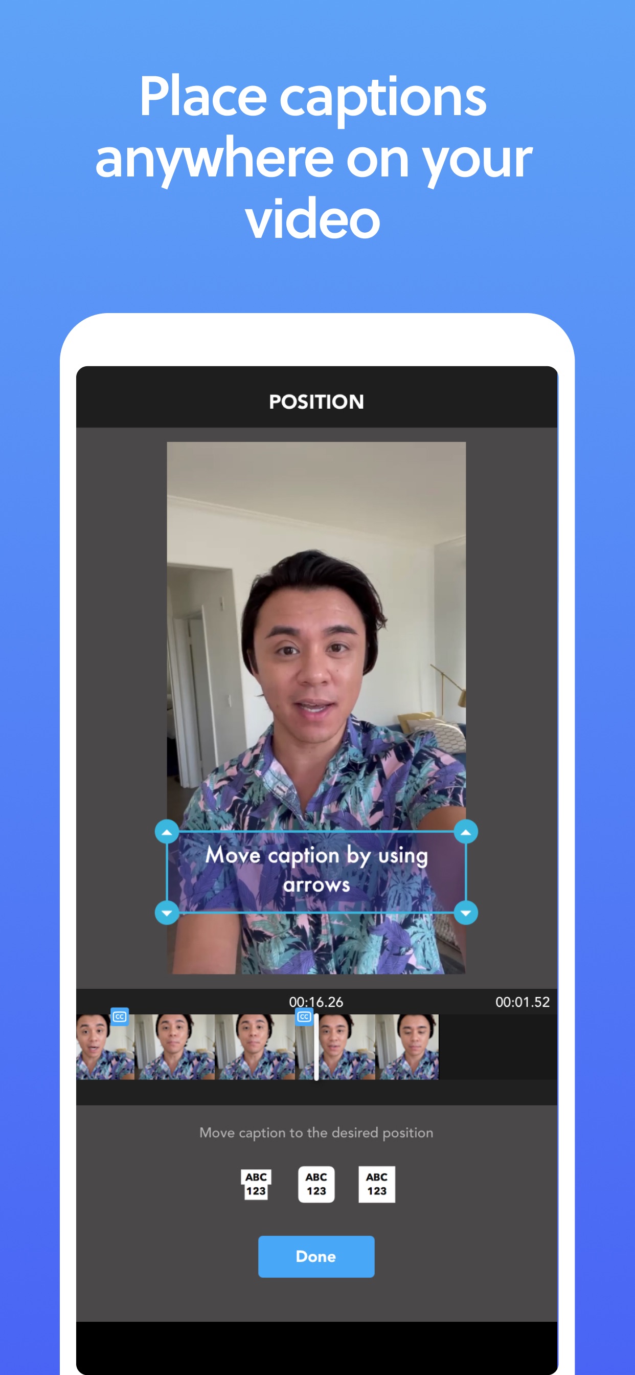 MixCaptions: Video Captions App Store screenshot 1