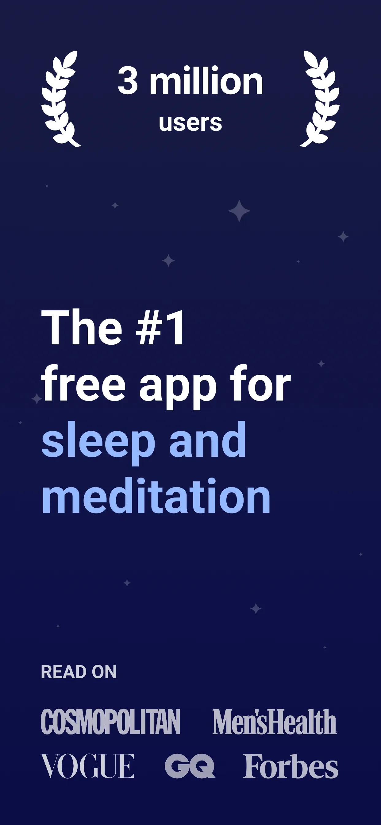 Mo Meditation, Sleep, Recovery App Store screenshot 1
