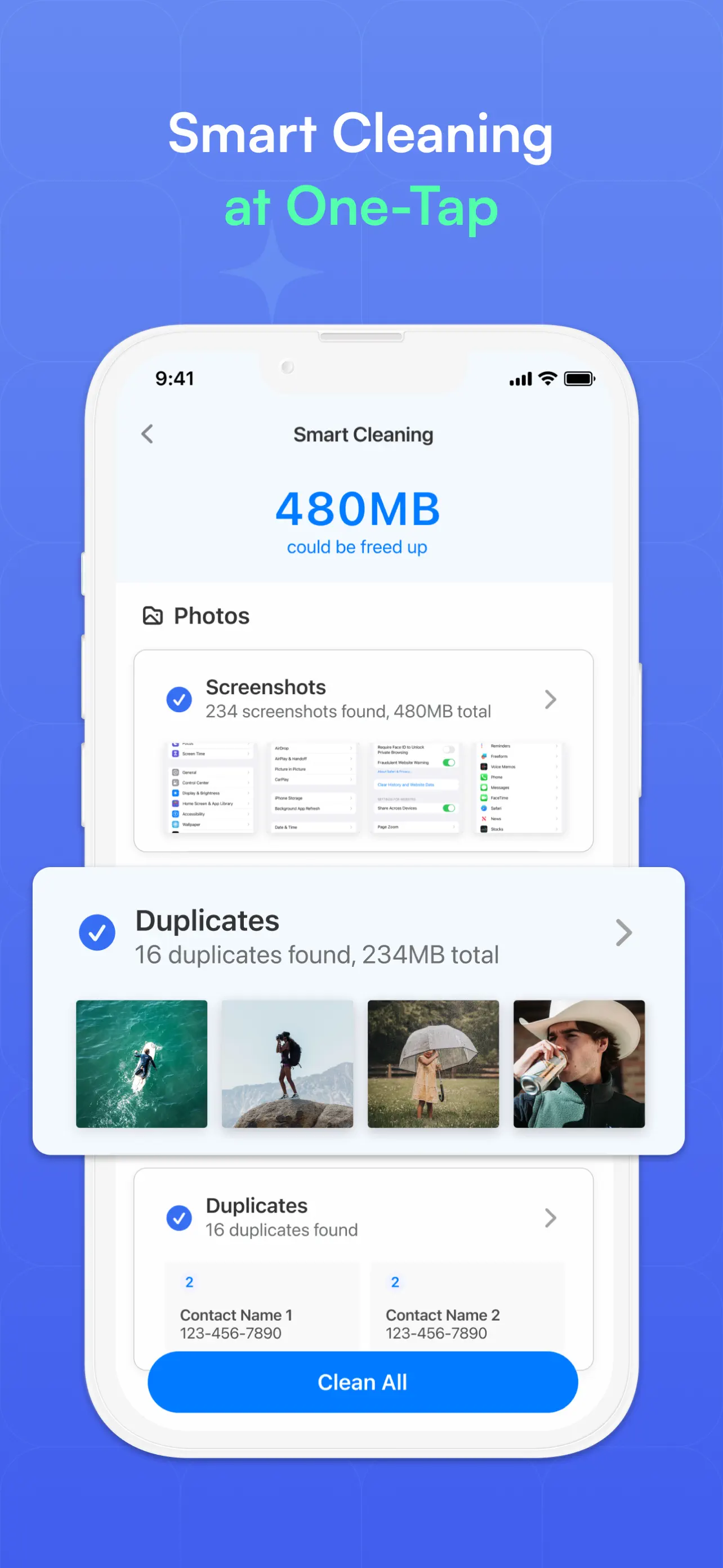 Clean Phone Storage Now App Store screenshot 2