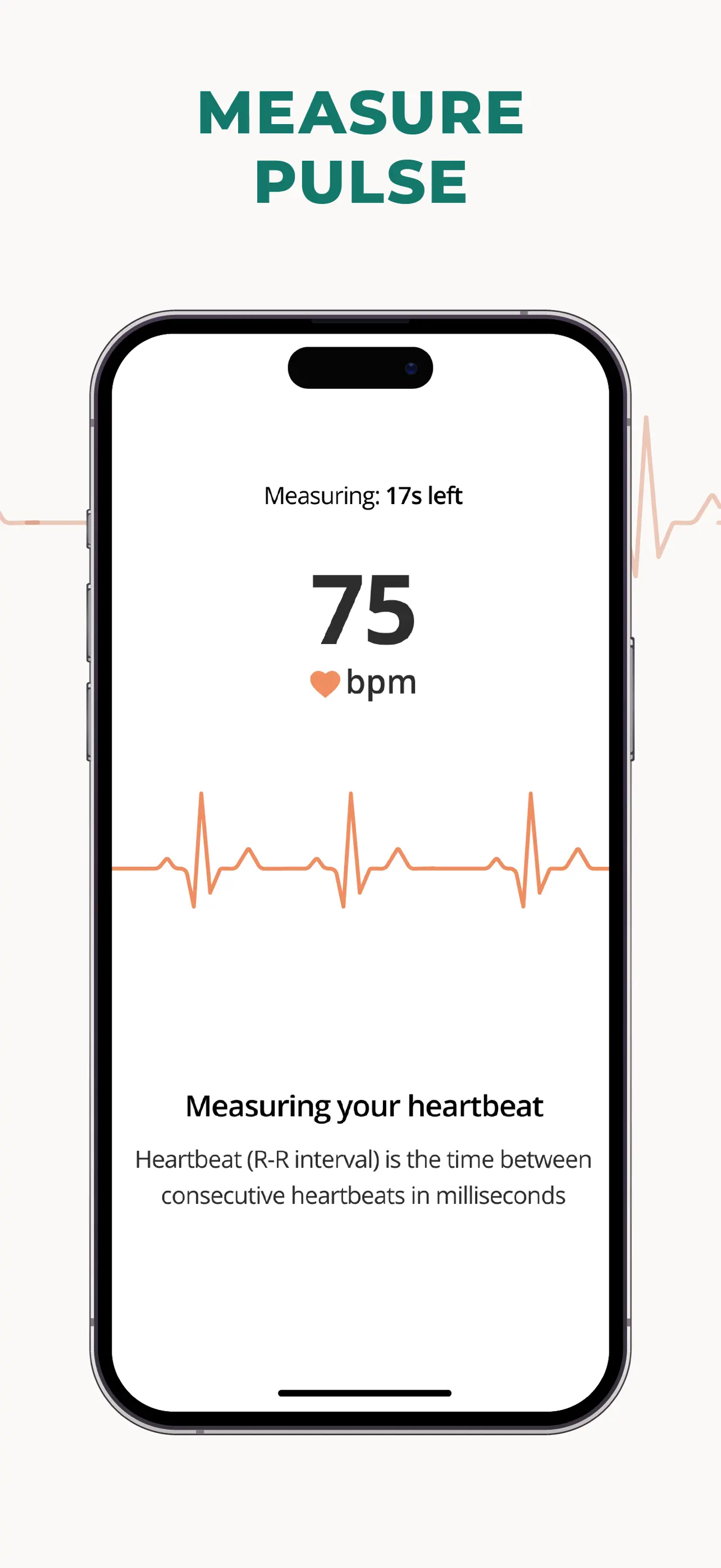Pulsebit: Heart Rate Monitor App Store screenshot 1