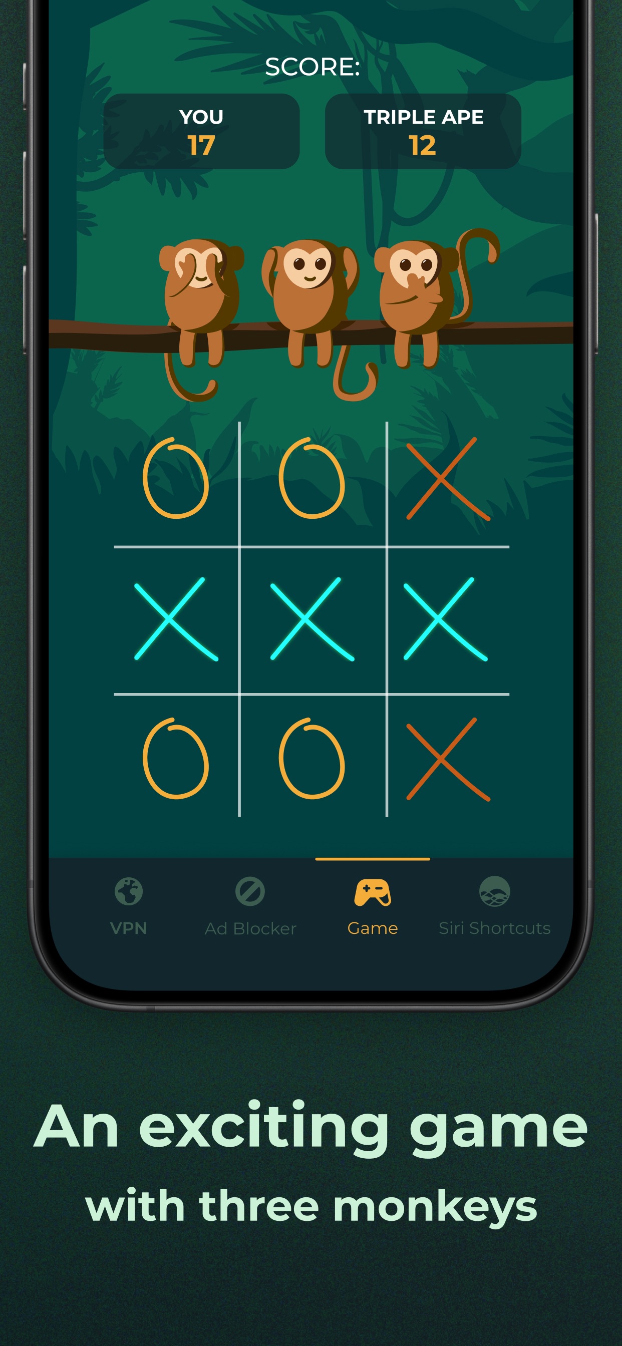 Triple Ape VPN App Store screenshot 1