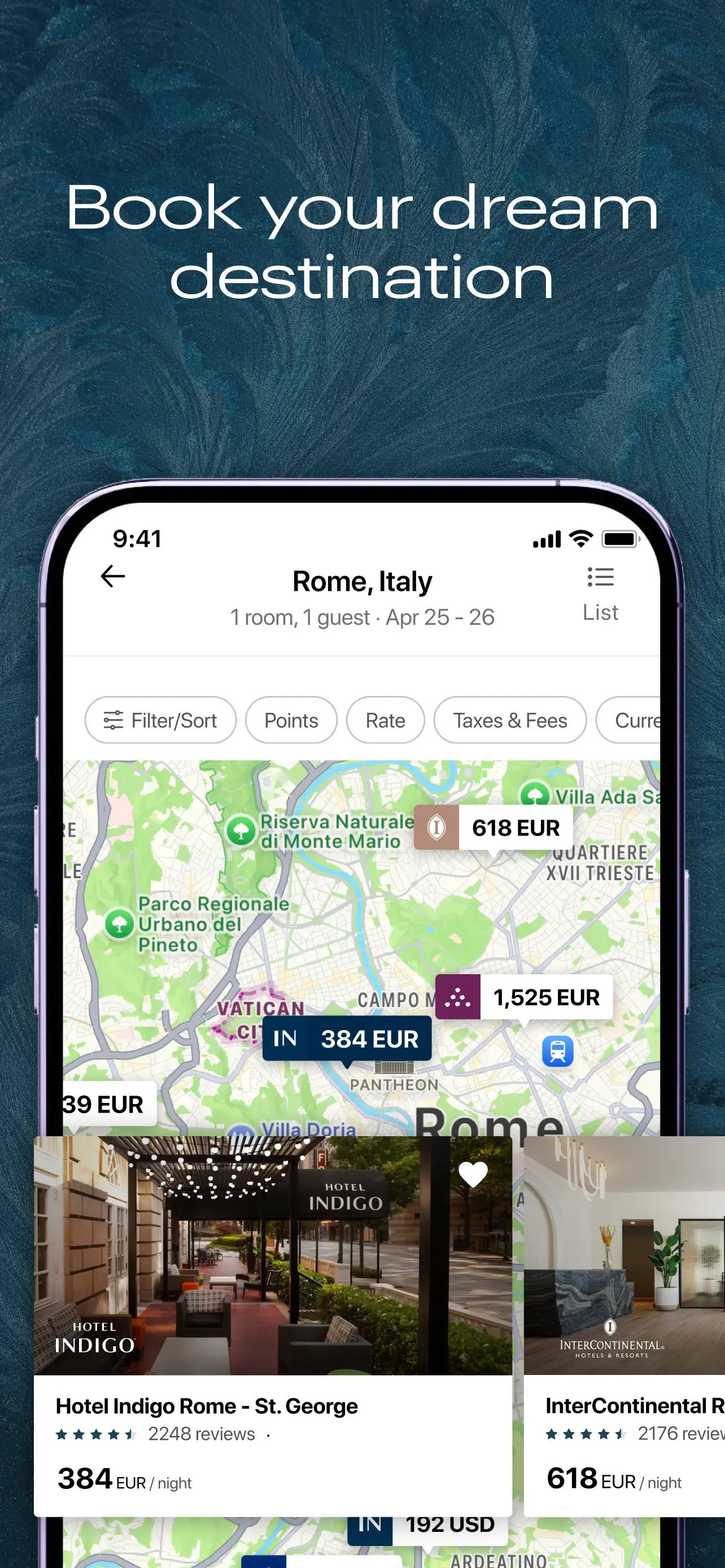 IHG One Rewards: Book Hotels App Store screenshot 2