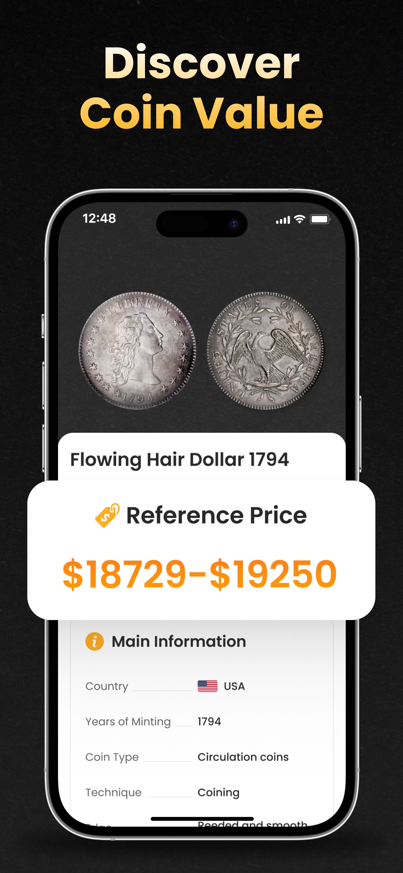 Coin ID Scanner: Value Checker App Store screenshot 4