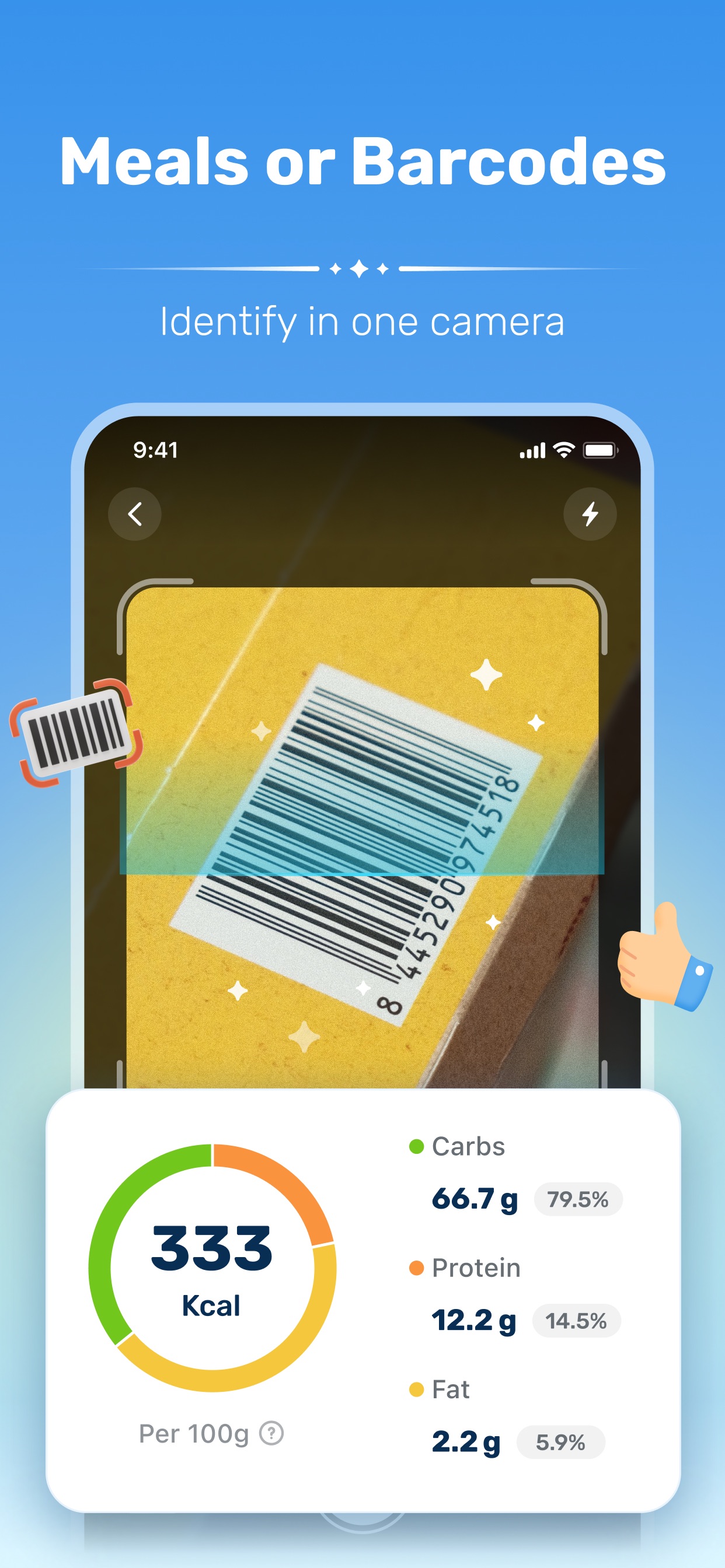 WiseMeal: Al Calorie Tracker App Store screenshot 3