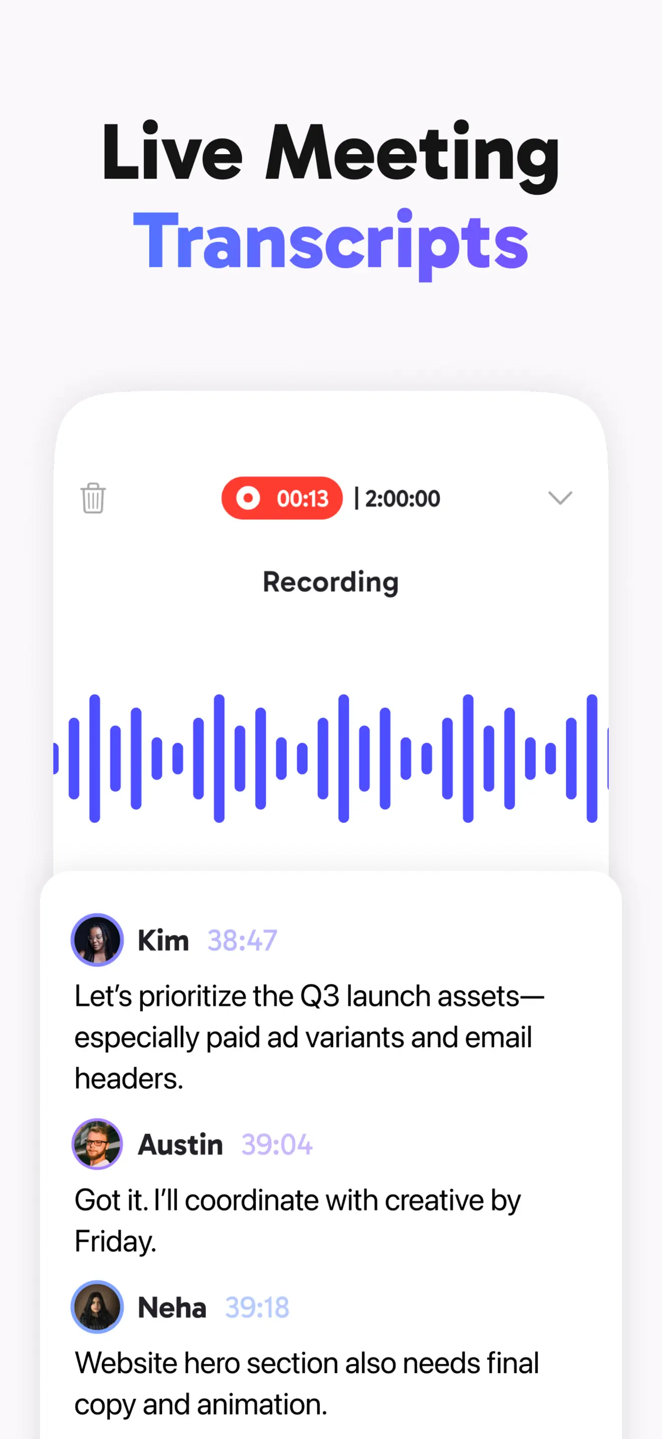 CraftNote: Smart AI Note Taker App Store screenshot 2