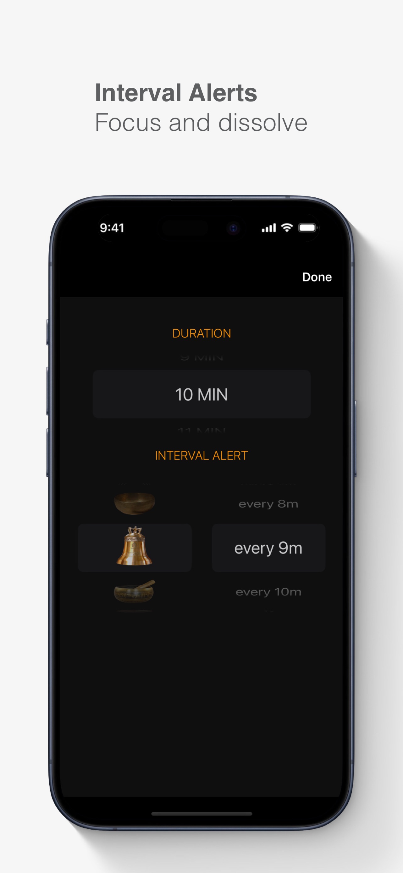 Meditate - Mindfulness app App Store screenshot 3