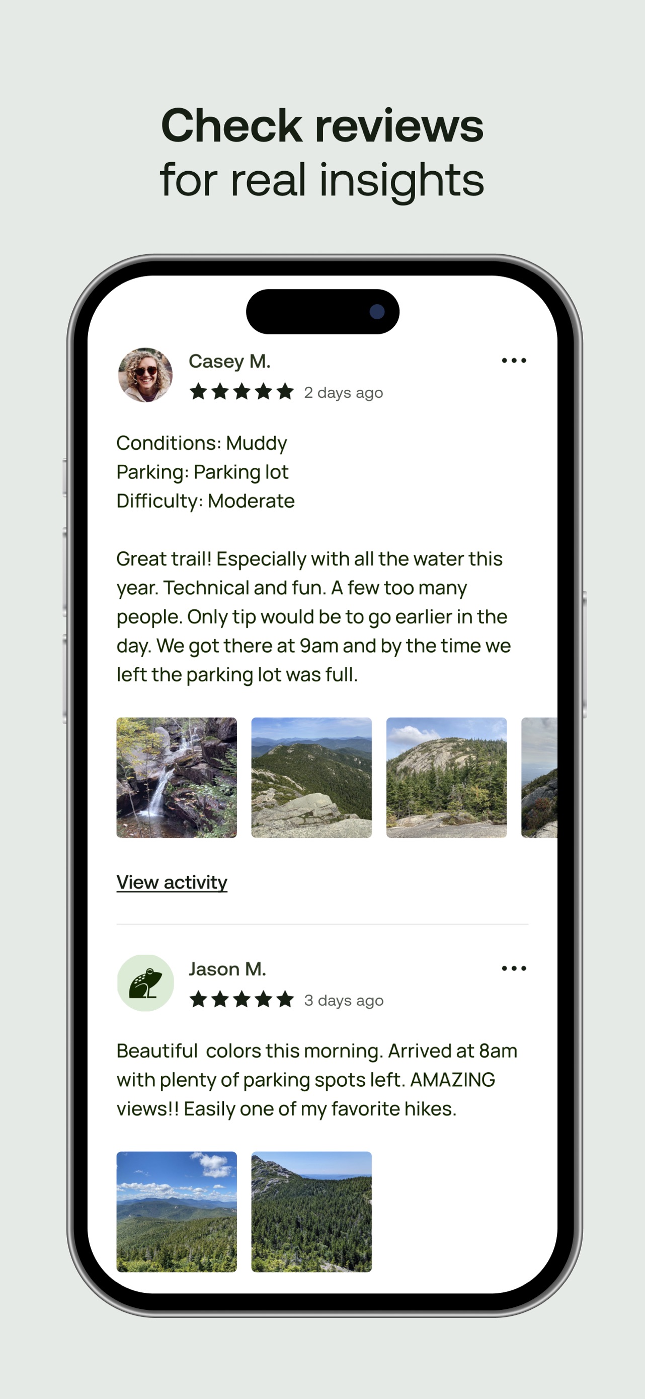 AllTrails: Hike, Bike & Run App Store screenshot 2