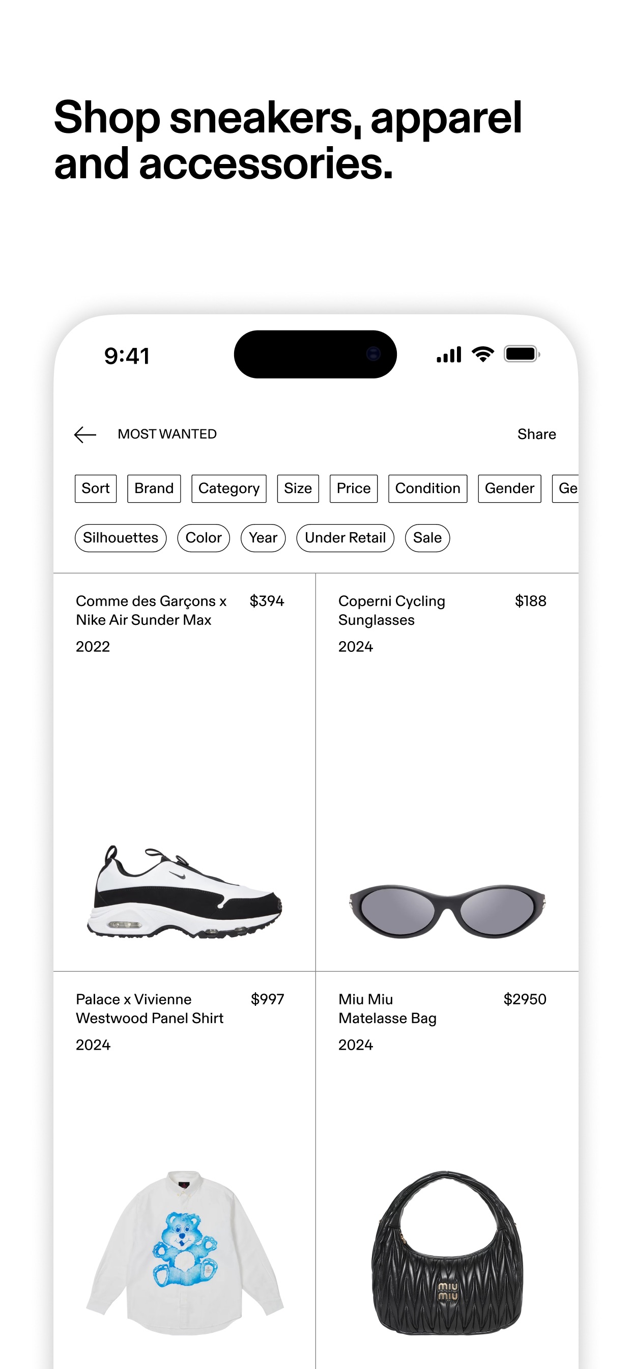 GOAT – Sneakers & Apparel App Store screenshot 4
