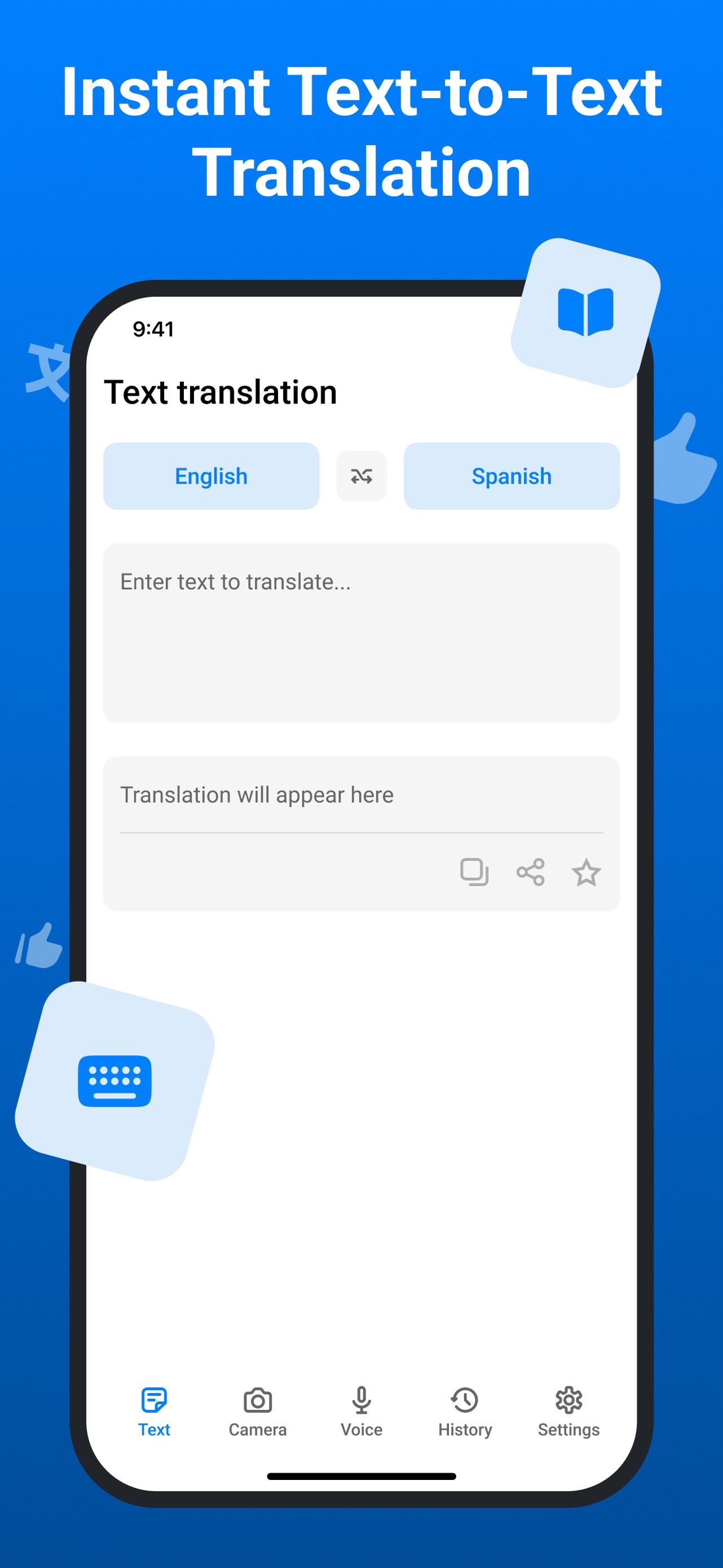 QuickTranslate AI: Text&Voice App Store screenshot 3