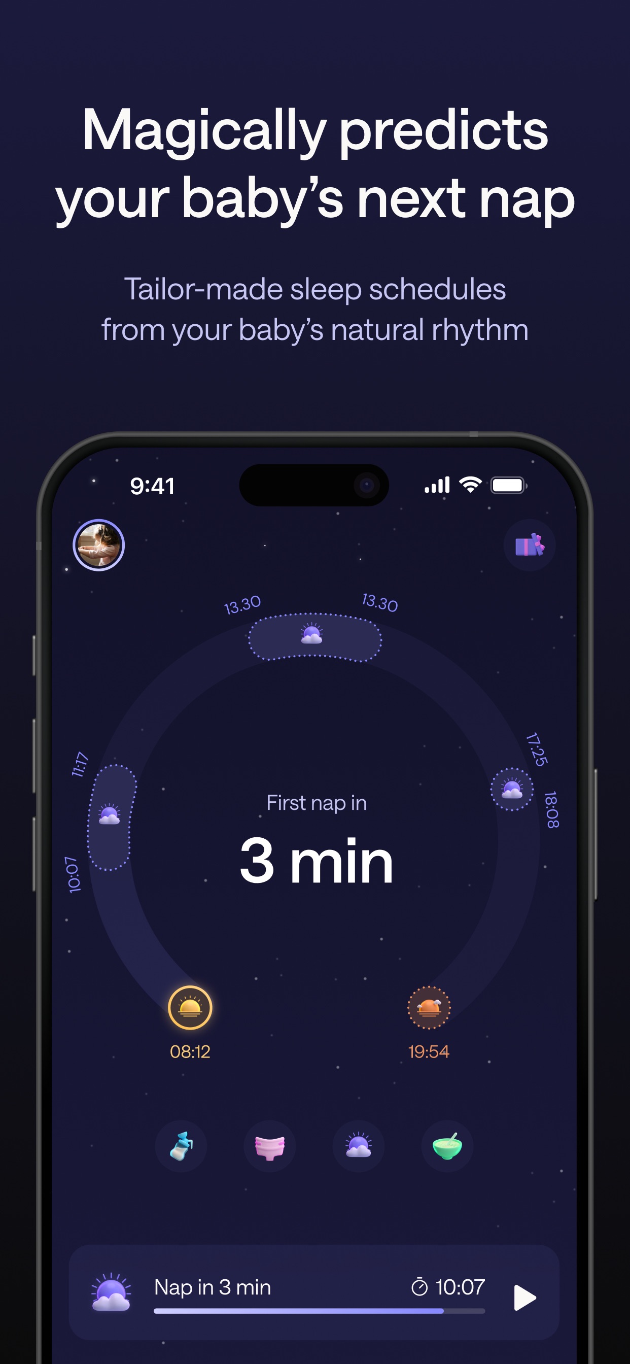 Napper: Baby Sleep Tracker App Store screenshot 1