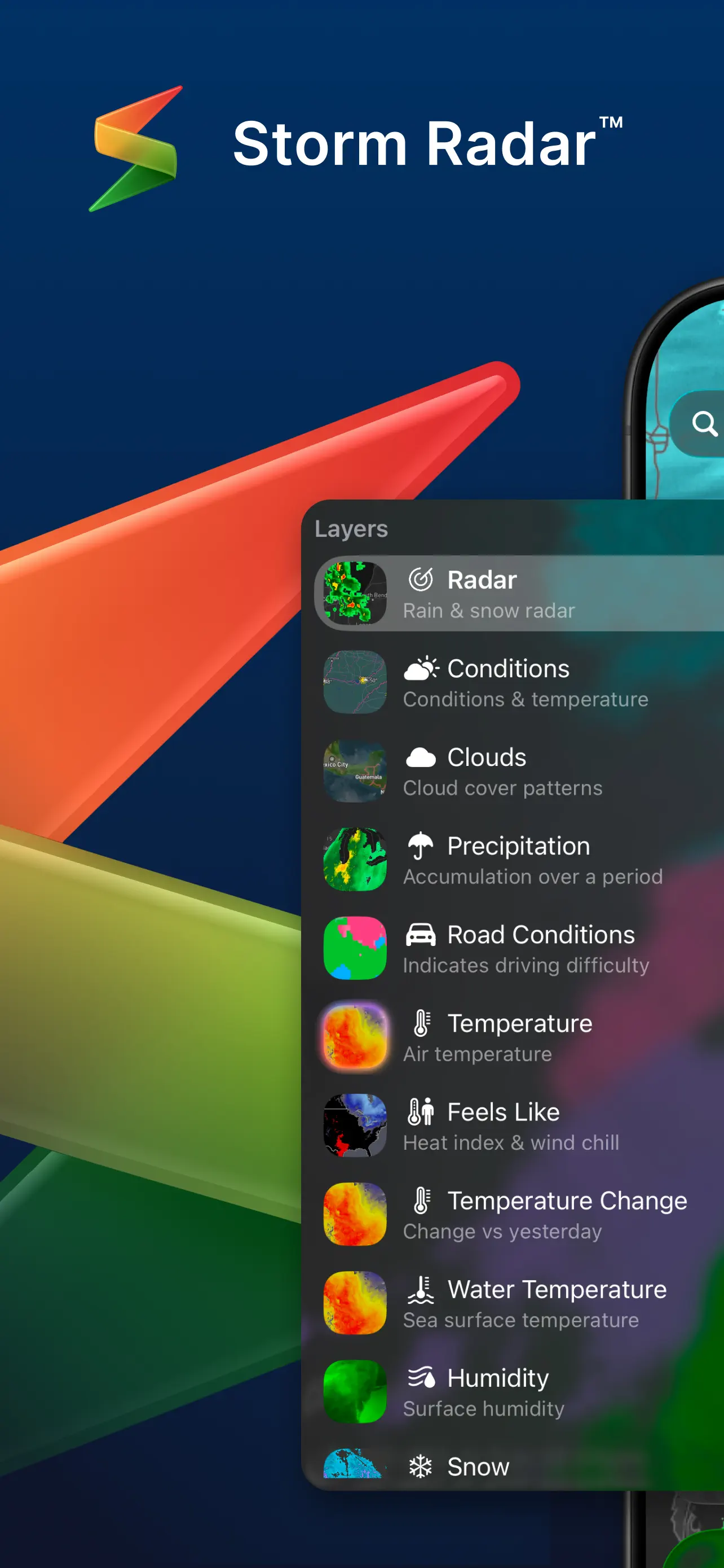 Storm Radar: Weather Tracker App Store screenshot 1