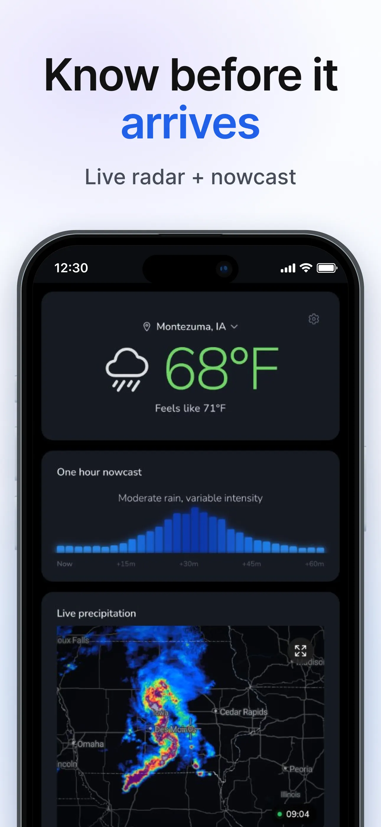 Precip - Rain Totals & Gauge App Store screenshot 3