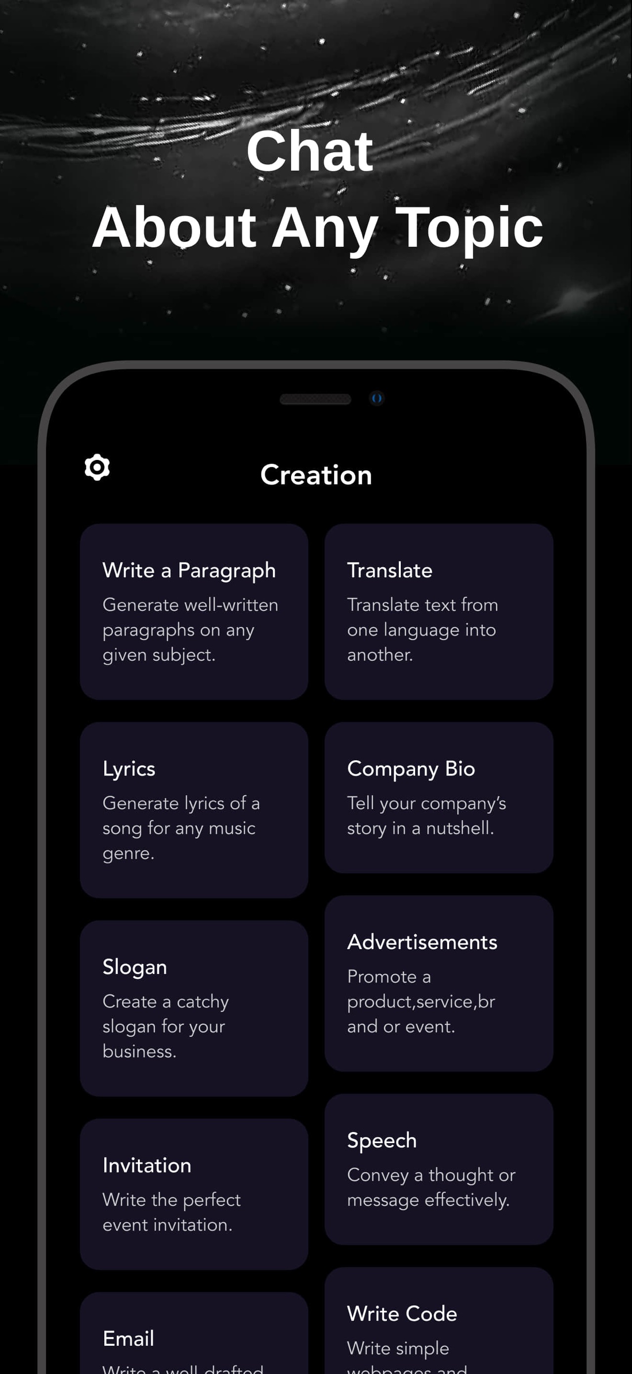 G.AI 4.1 -AI Chatbot Assistant App Store screenshot 2