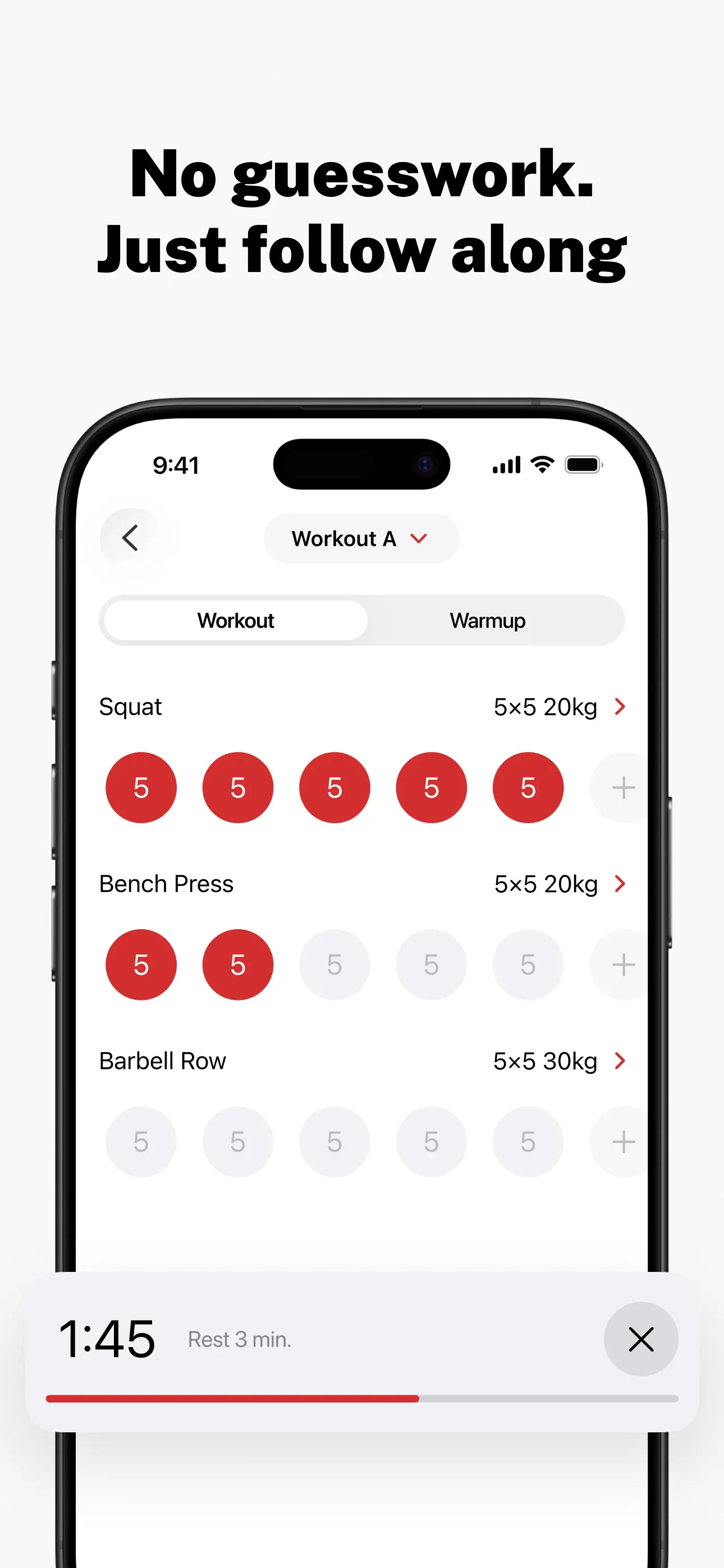 Stronglifts 5x5 Workout Plan App Store screenshot 2