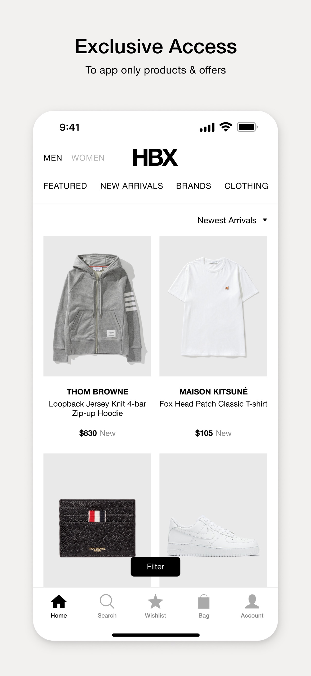 HBX | Globally Curated Fashion App Store screenshot 1