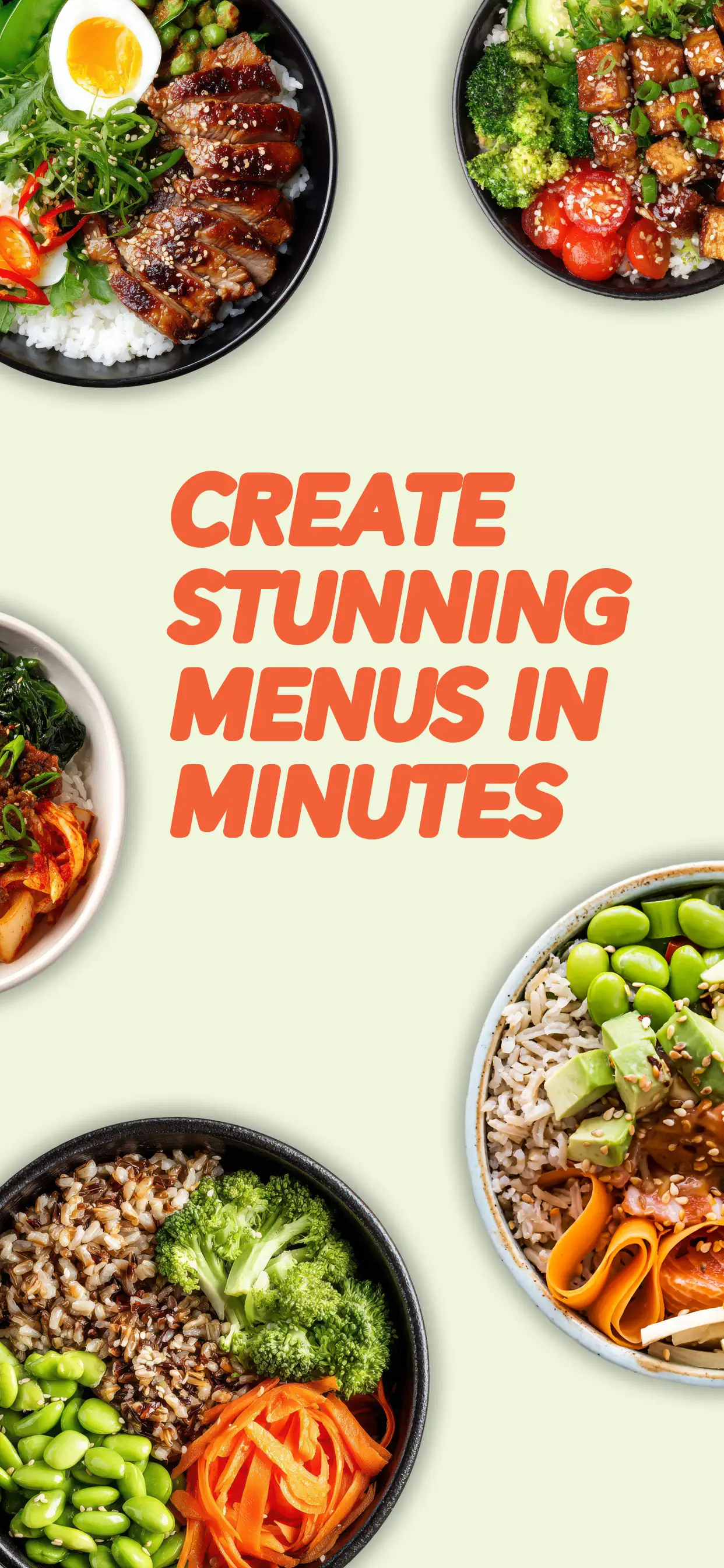 Menu Maker: Design Creator App Store screenshot 1
