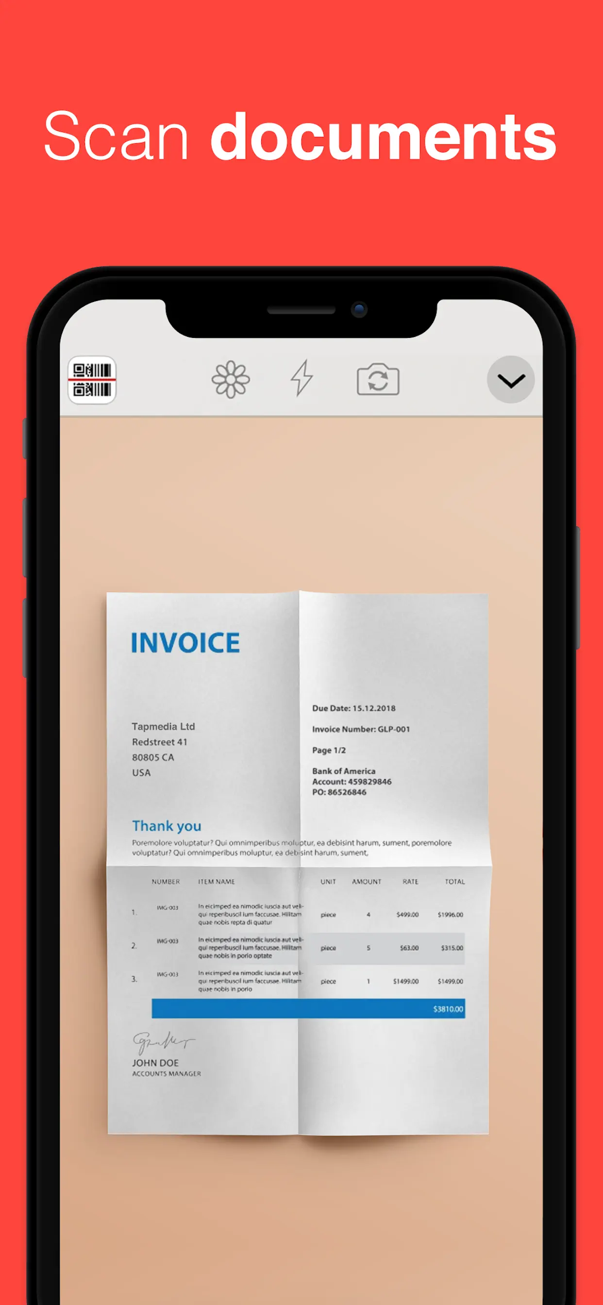 QR Reader for iPhone App Store screenshot 3