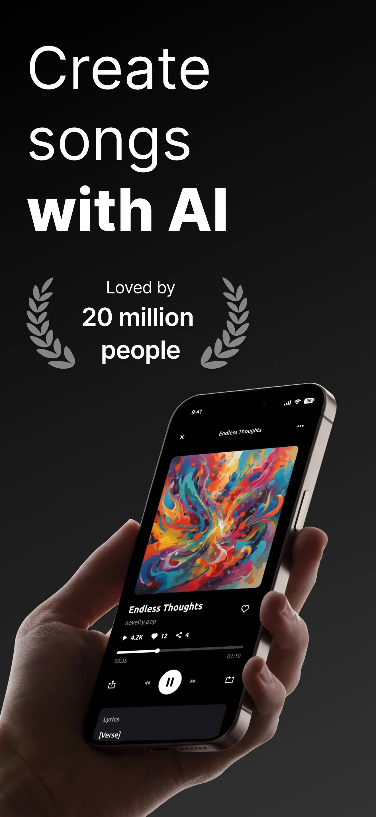 AI Song Generator - Zona App Store screenshot 1
