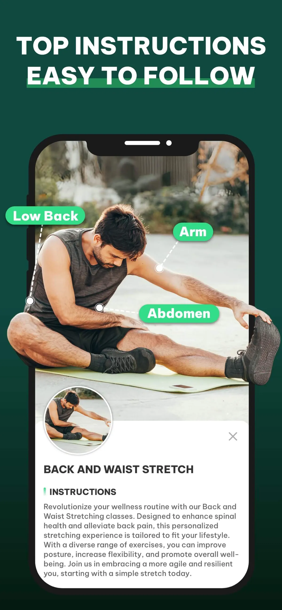 JustStretch | Flex & Mobility App Store screenshot 3