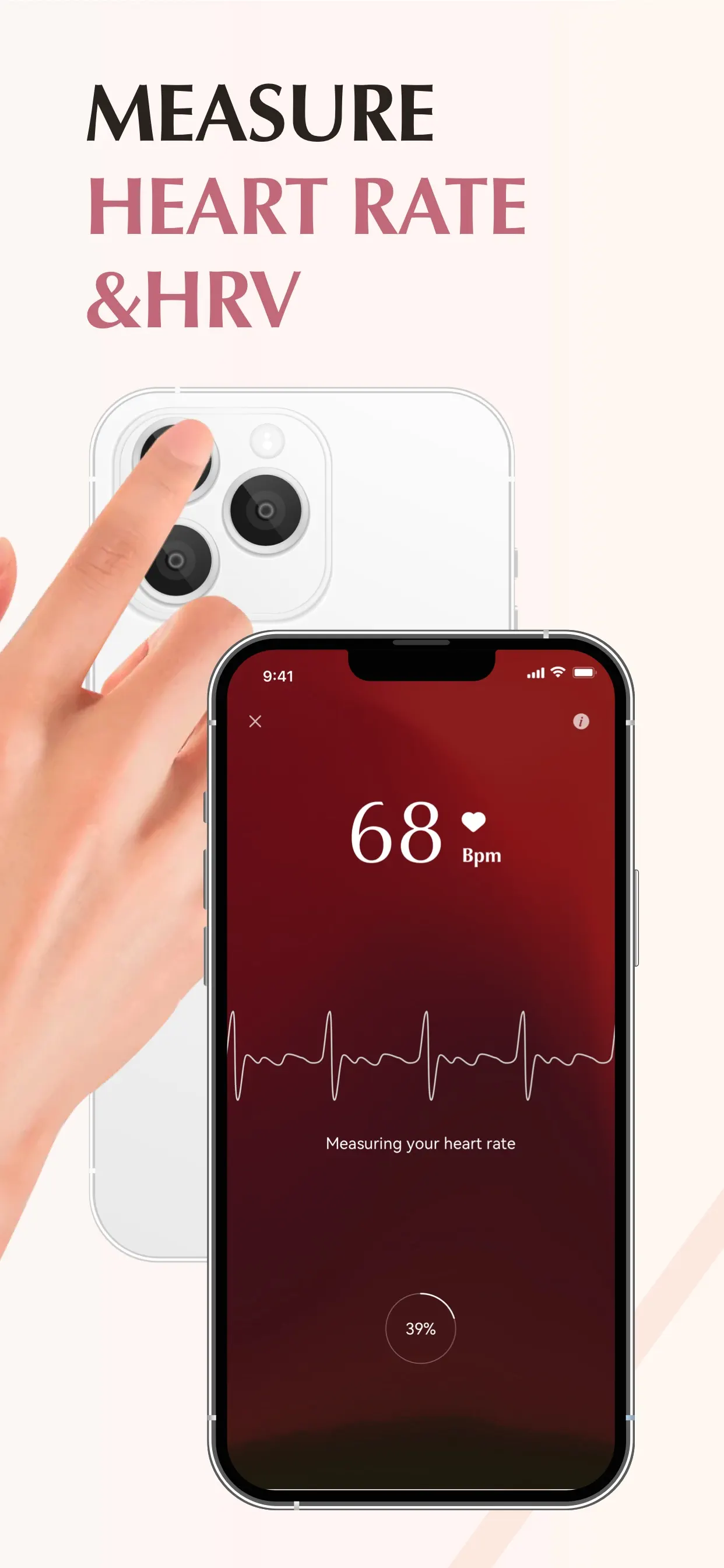 DailyCare - Heart Rate Monitor App Store screenshot 1