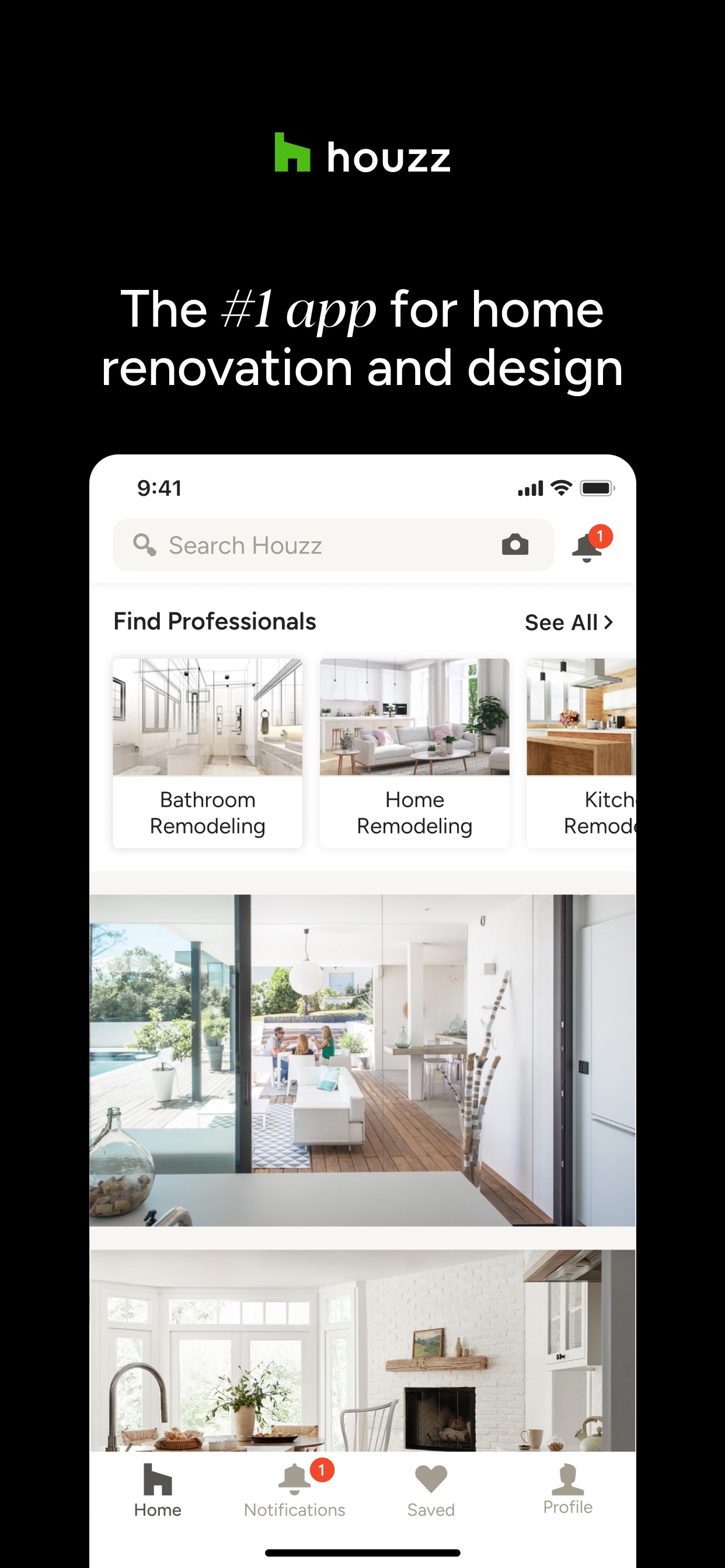 Houzz - Home Design & Remodel App Store screenshot 1