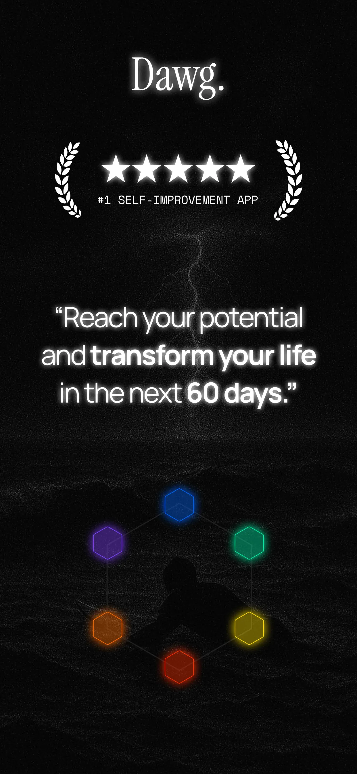 DAWG - Discipline & Motivation App Store screenshot 1